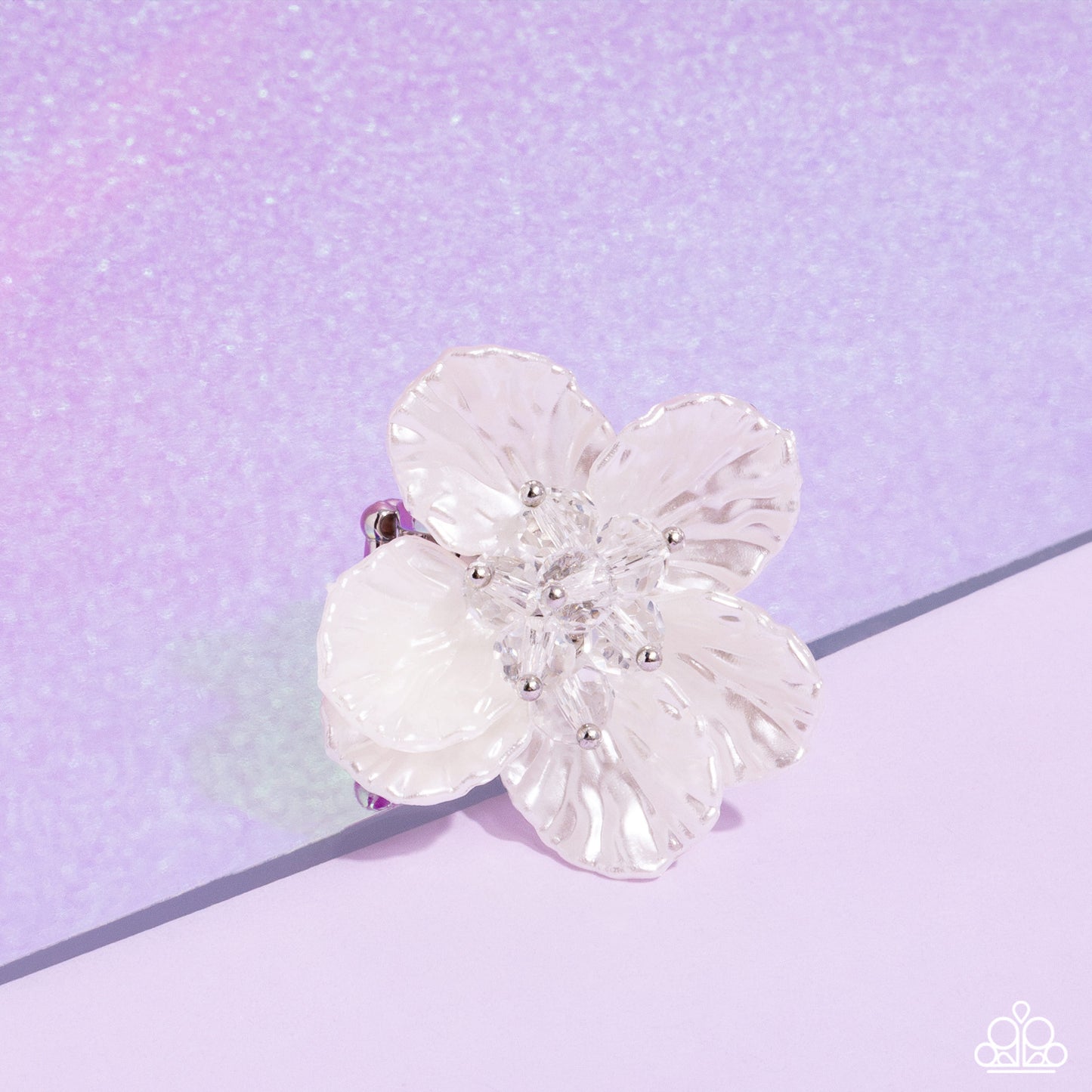 A Finishing Touch Petal Pact - White Ring