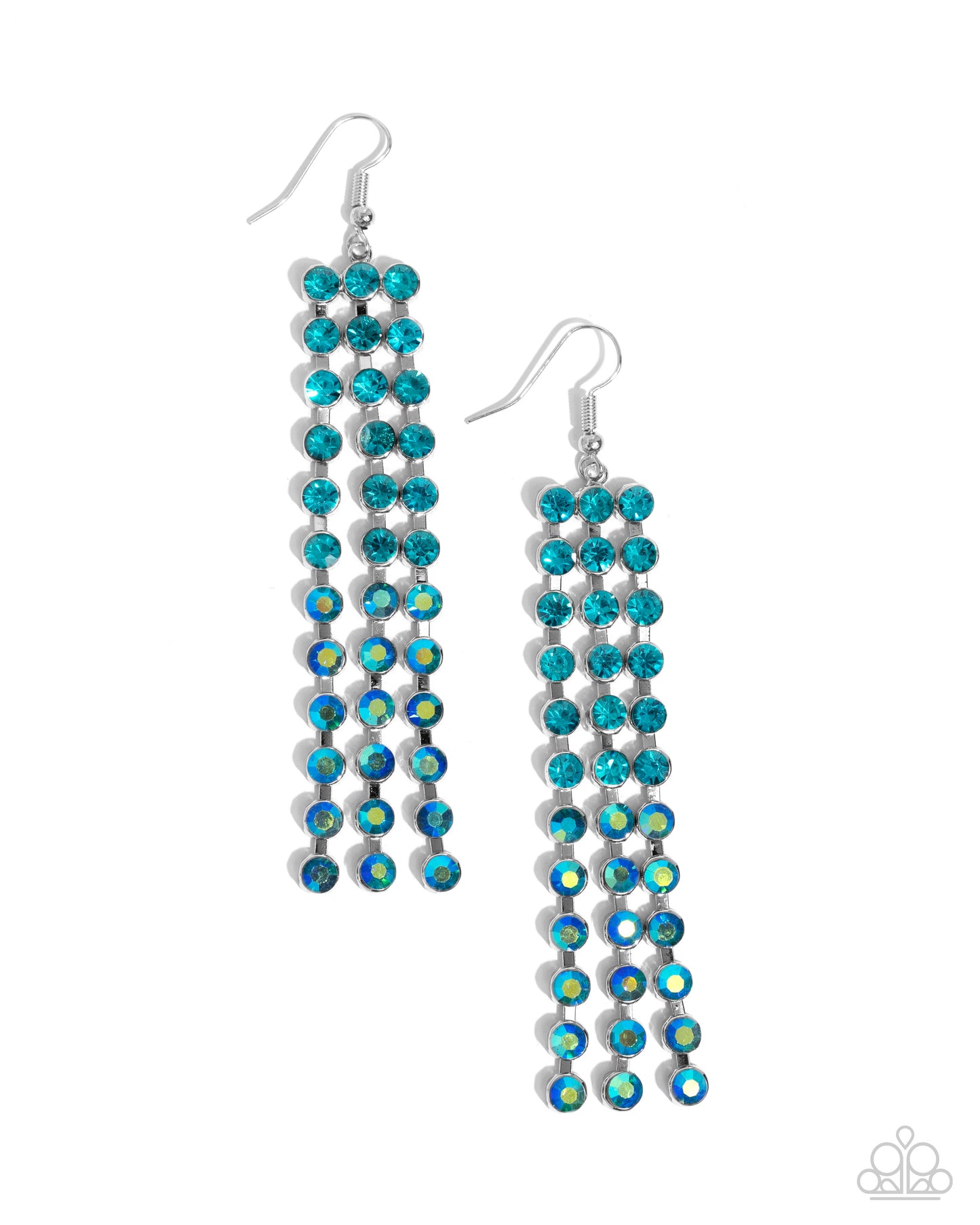 A Finishing Touch Ombré Occupation - Blue Earring