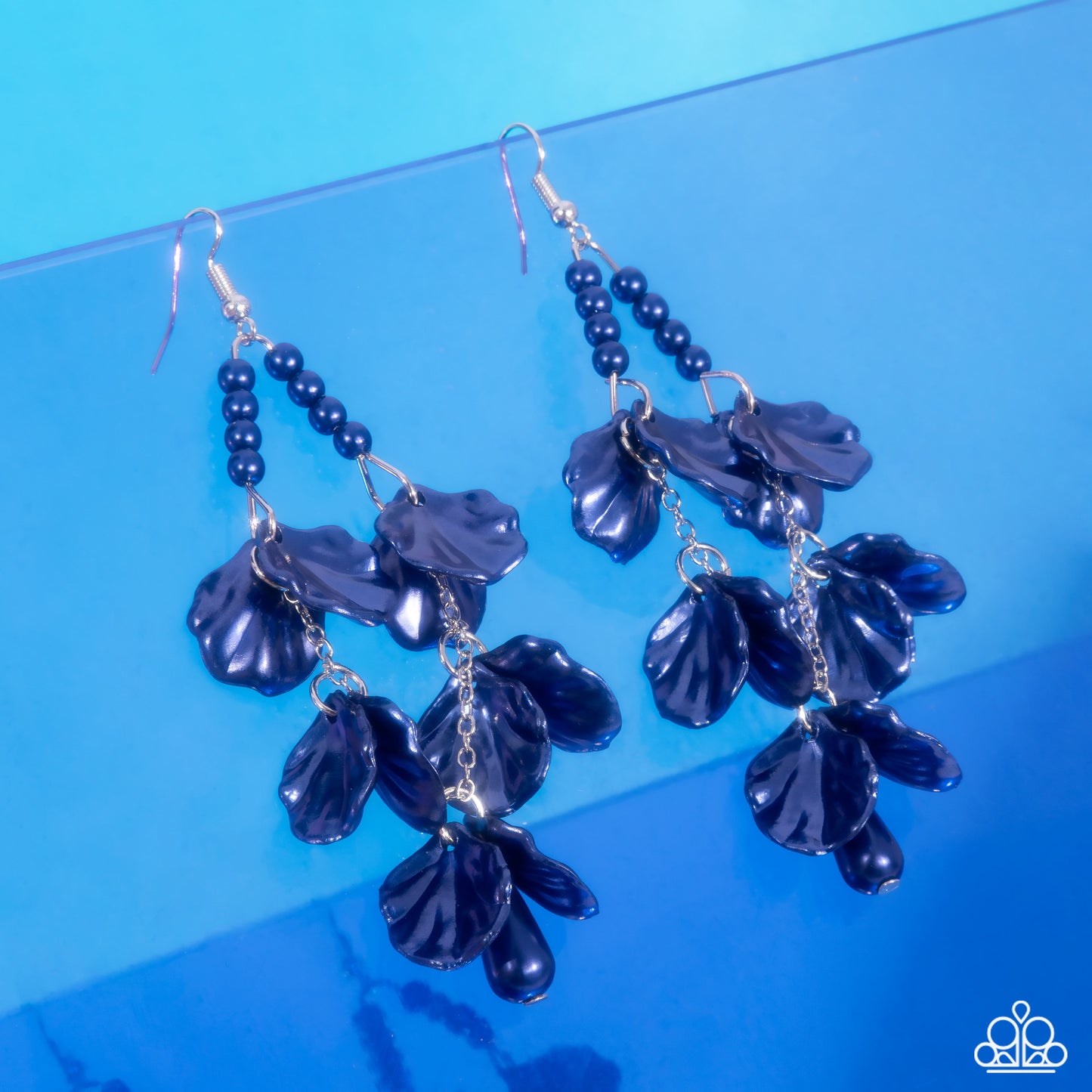 A Finishing Touch Coastal Century - Blue Drop Earrings