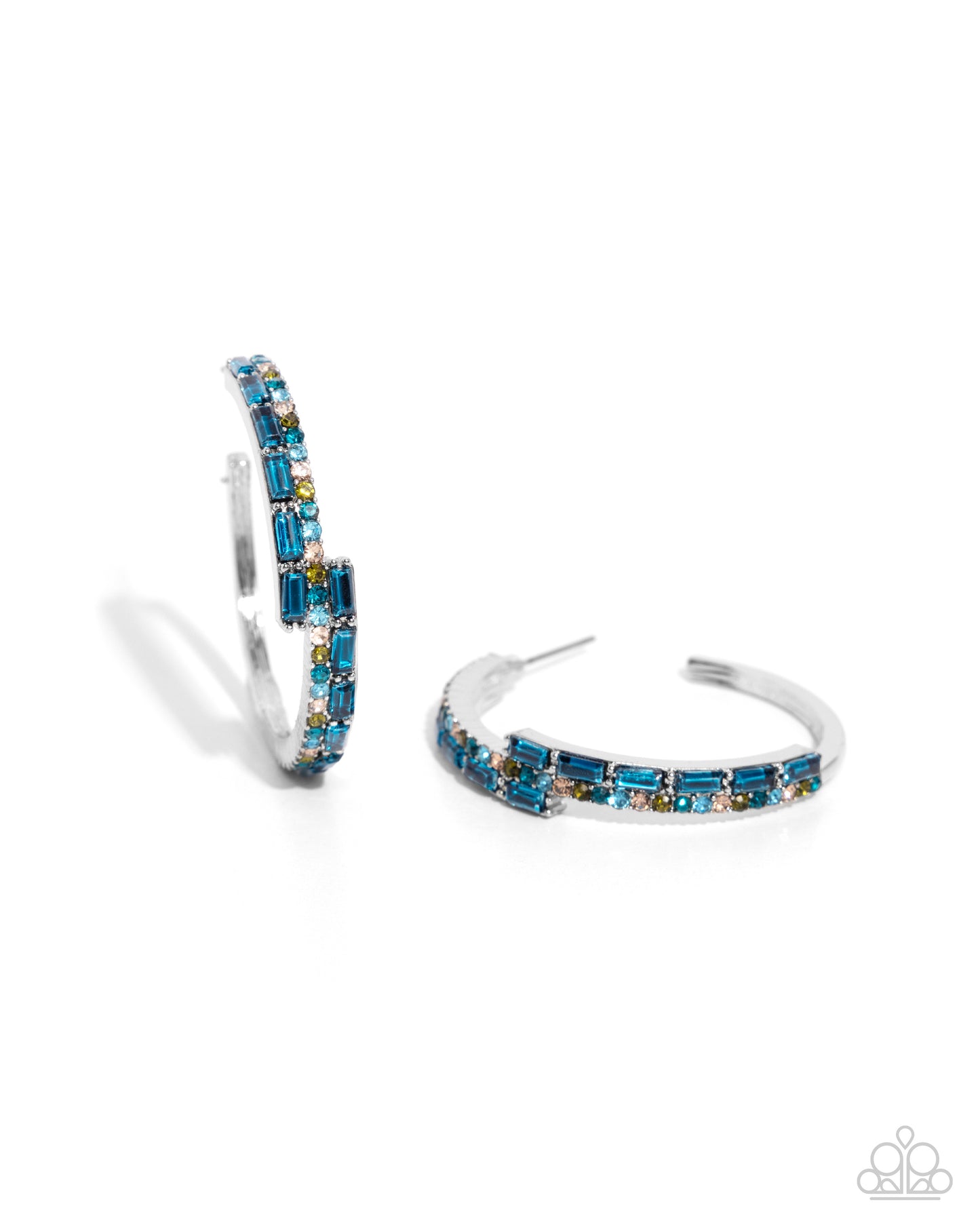 A Finishing Touch Ritzy Reputation - Blue Earrings