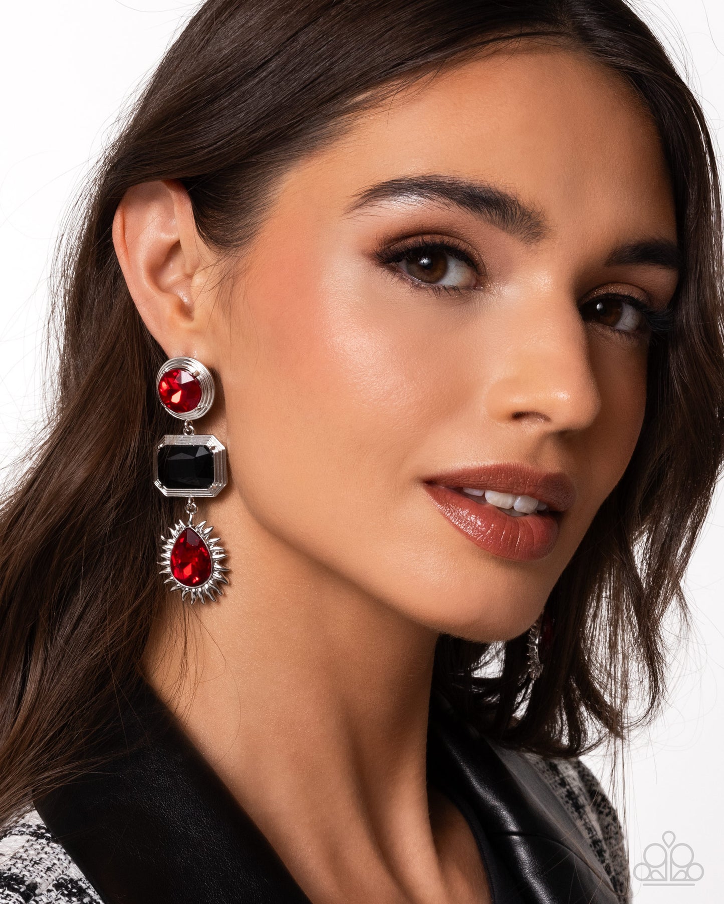 A Finishing Touch Entertaining the Thought - Red Earrings