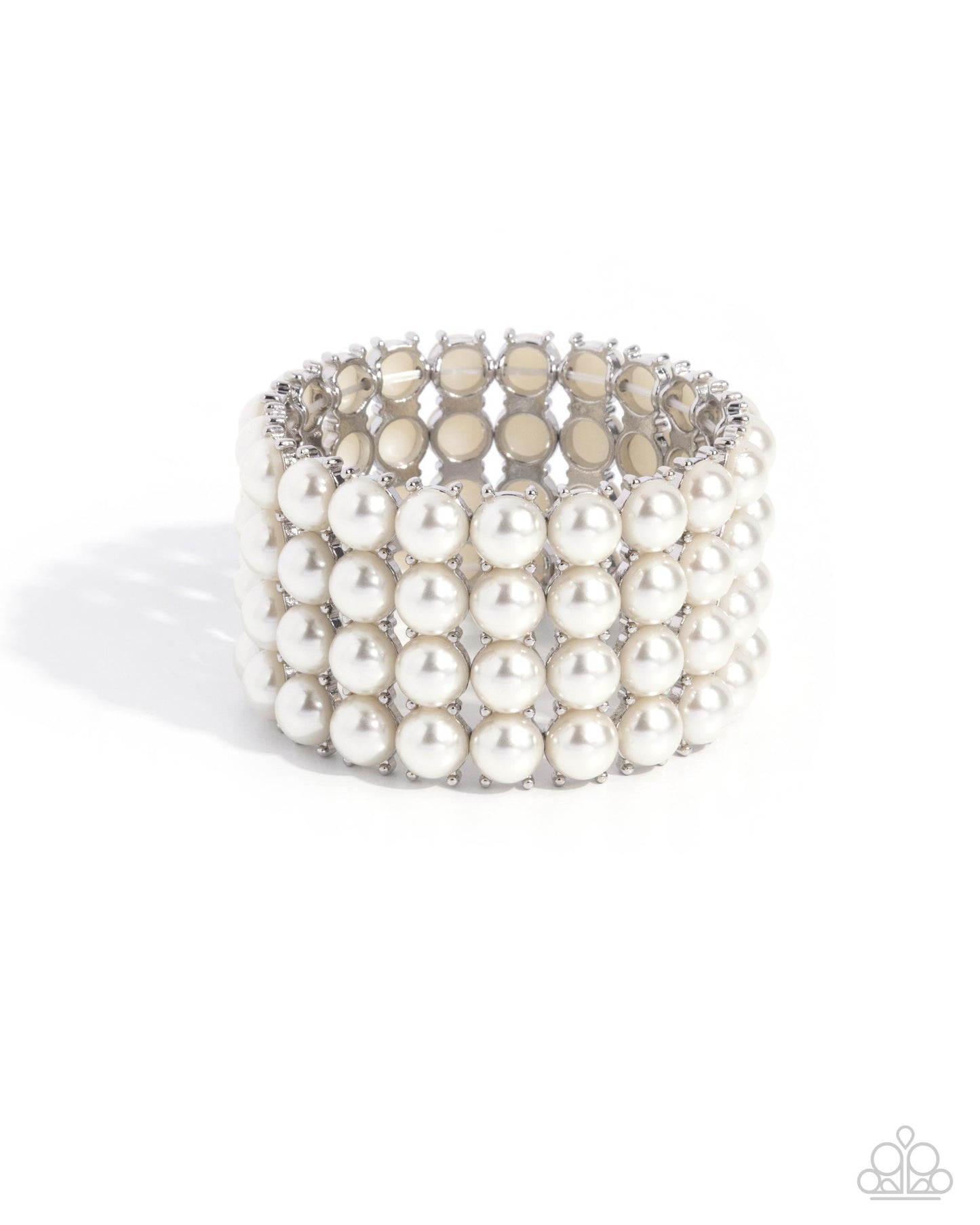 A Finishing Touch Ombré Overture - White Pearl Bracelet