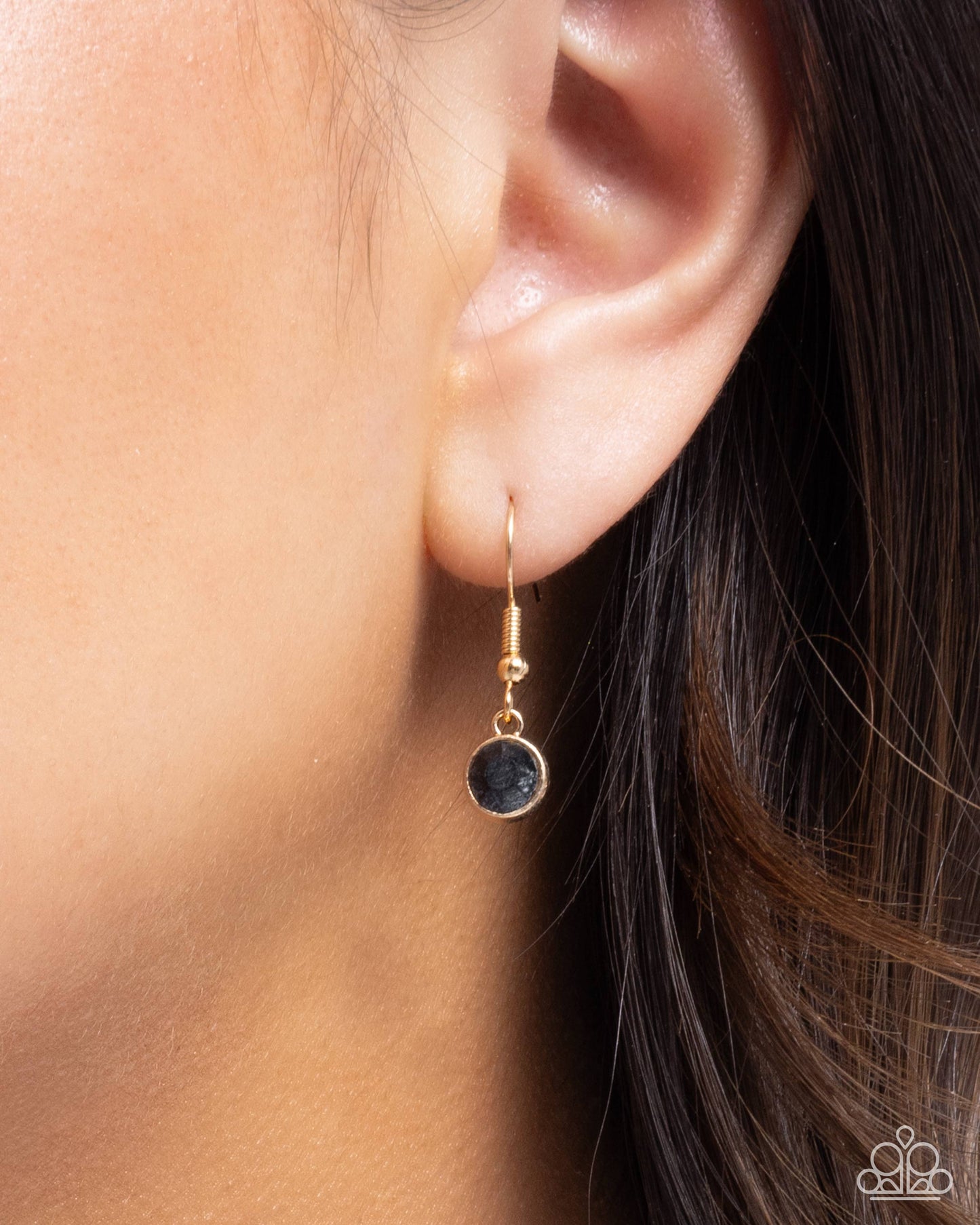 A Finishing Touch Heartbroken Bling - Black Necklace