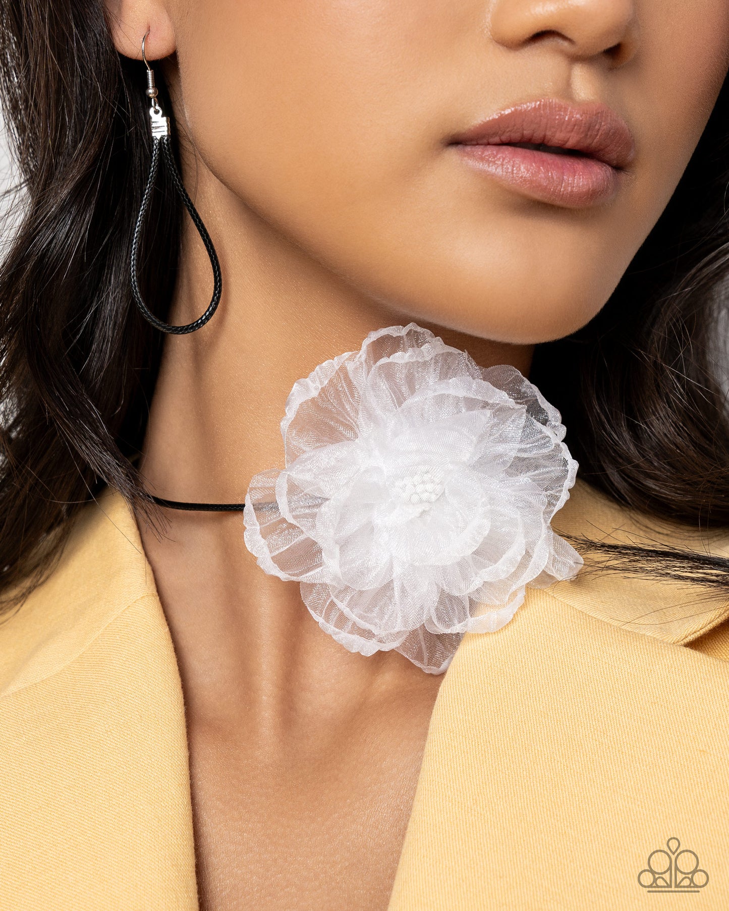 A Finishing Touch French Facade - White Necklace