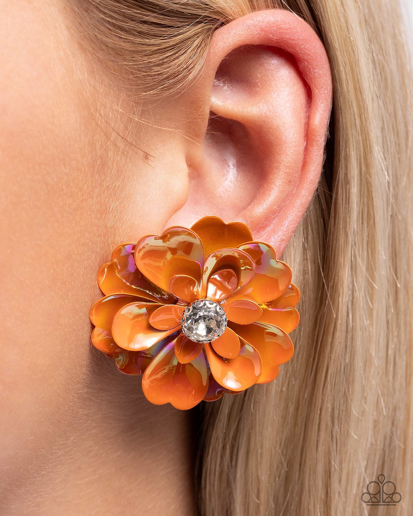 A Finishing Touch Growth Rate - Orange Earring