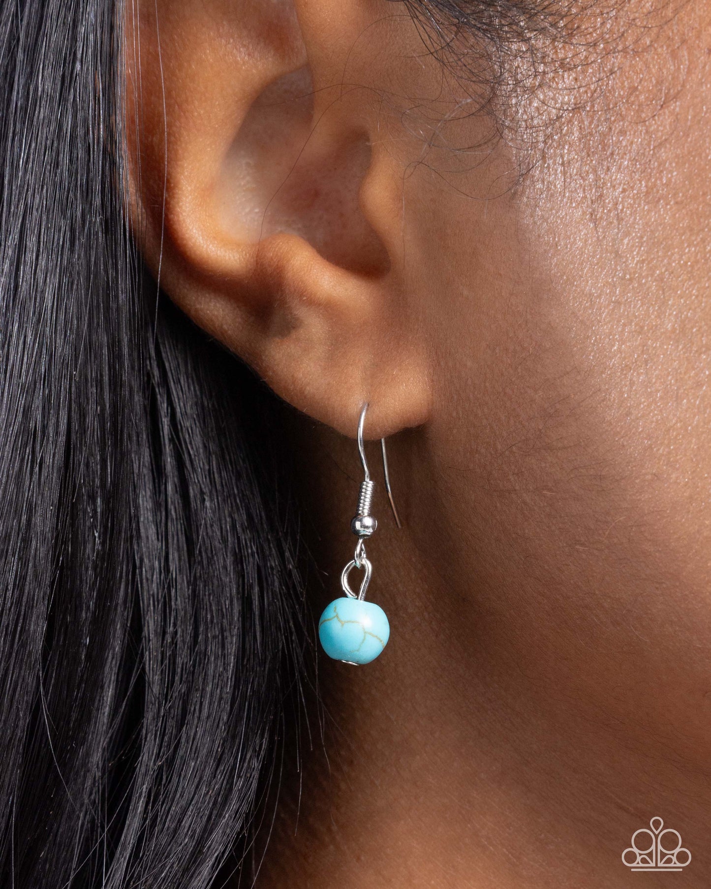 A Finishing Touch Tasteful Texture - Blue Necklace