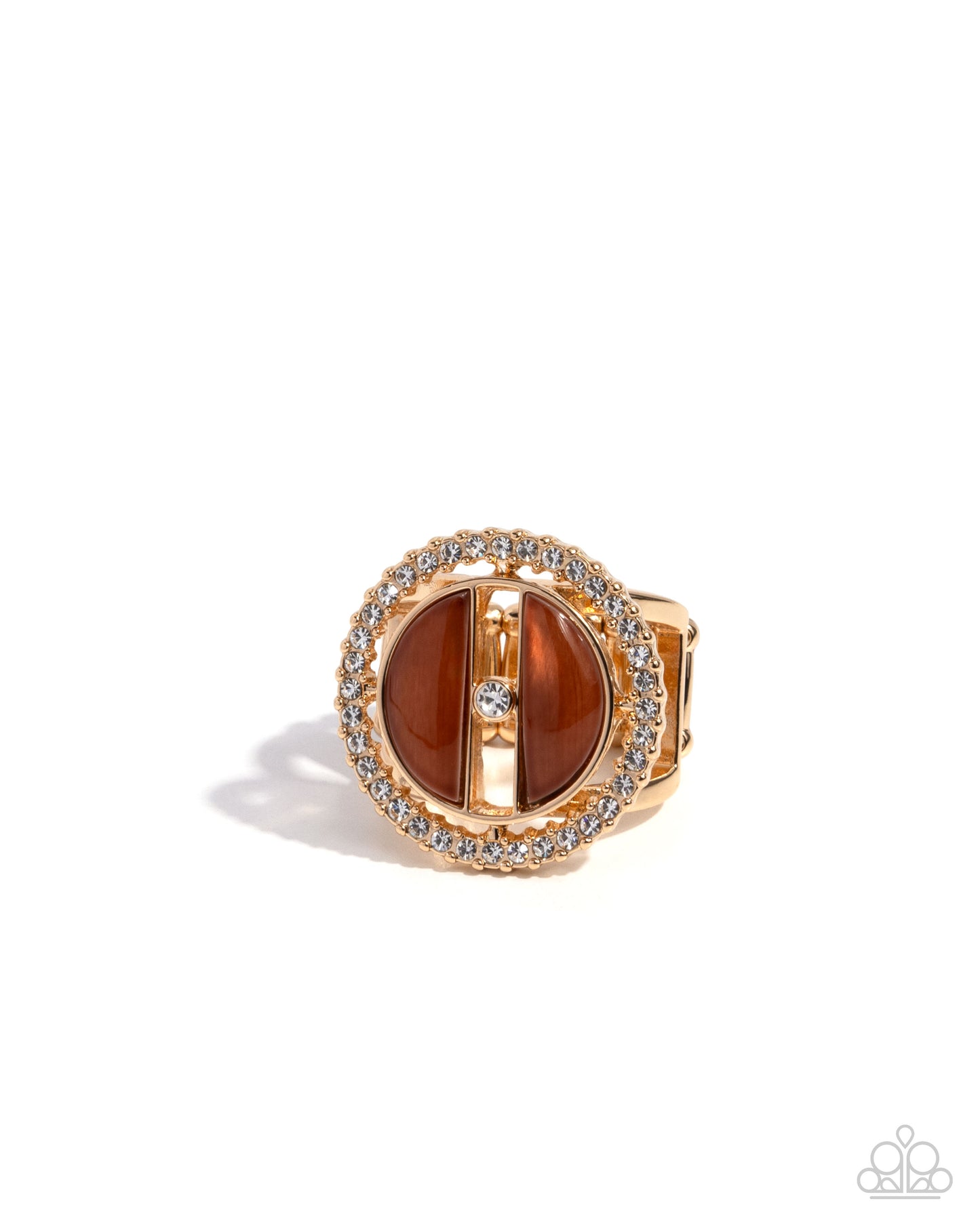 A Finishing Touch Lavish Looking Glass - Brown Ring