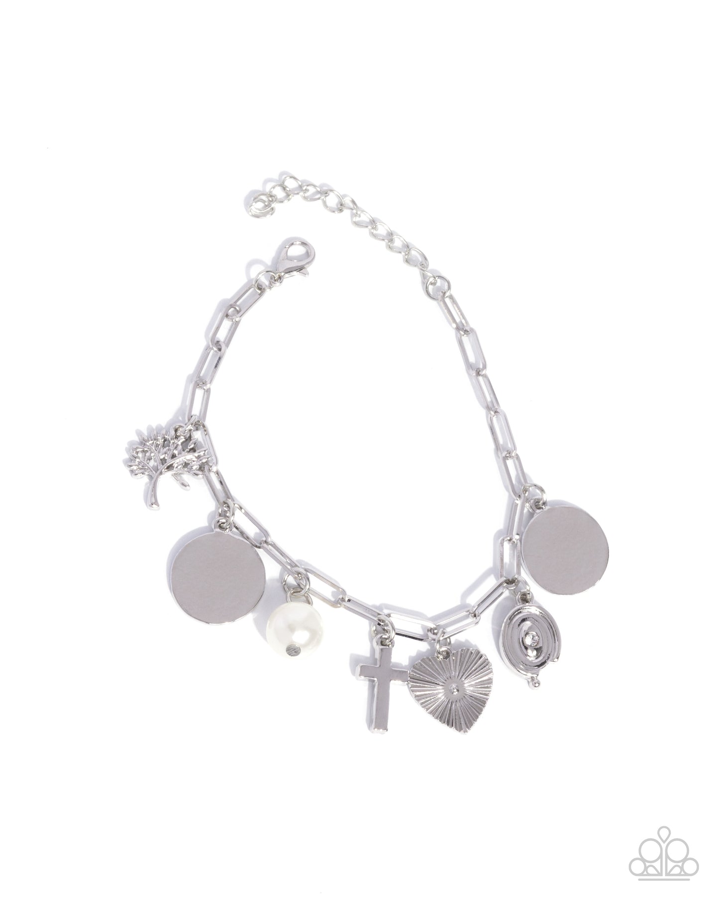 A Finishing Touch Charm Commitment - White Charm Bracelet