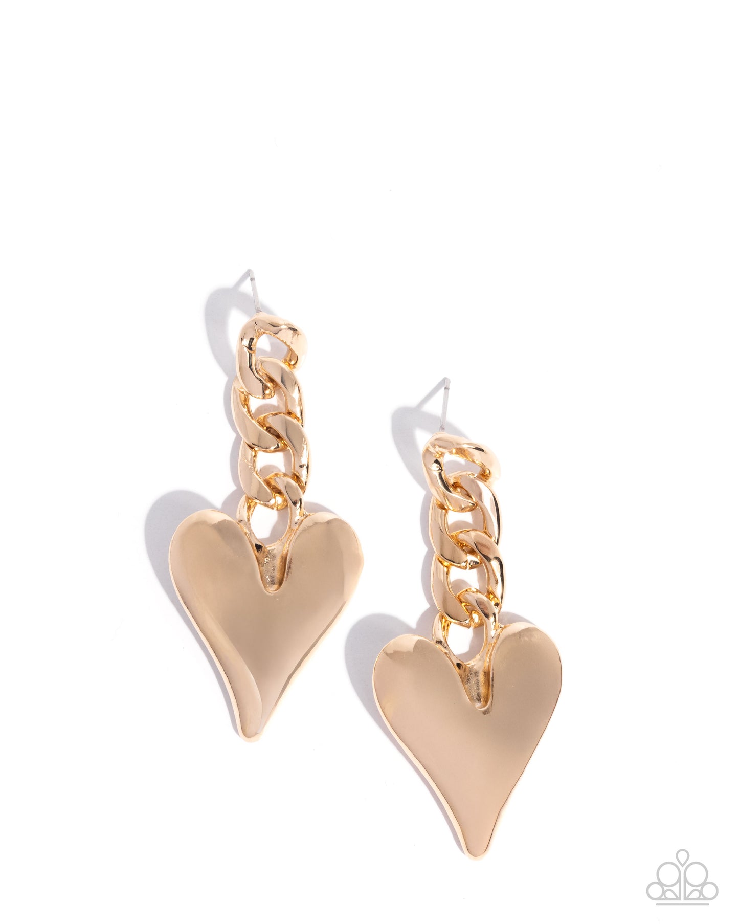 A Finishing Touch Mechanic Match - Gold Earrings