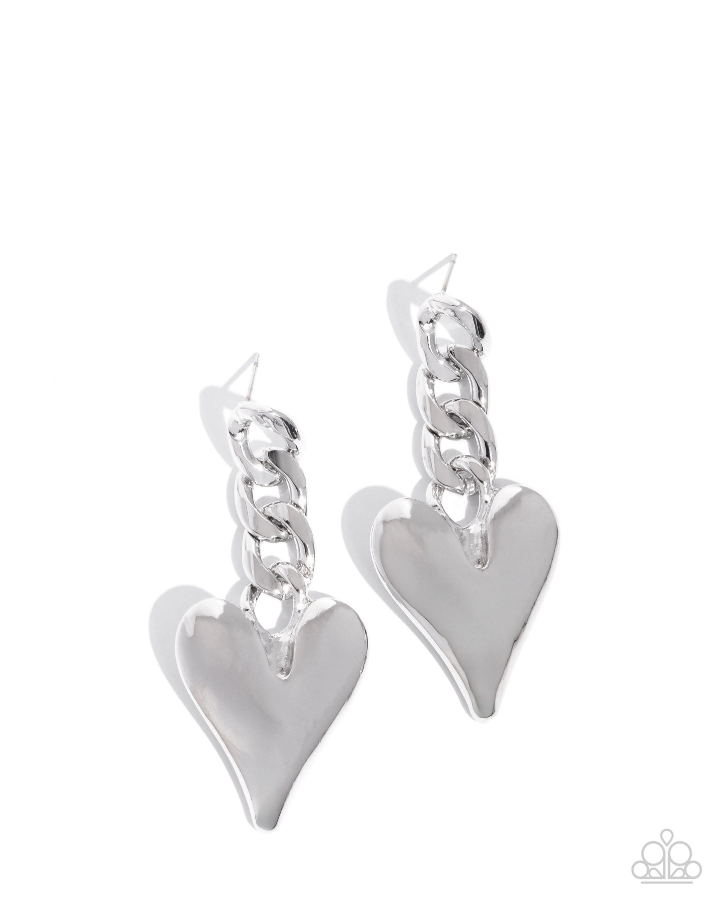 A Finishing Touch Mechanic Match - Silver Earrings