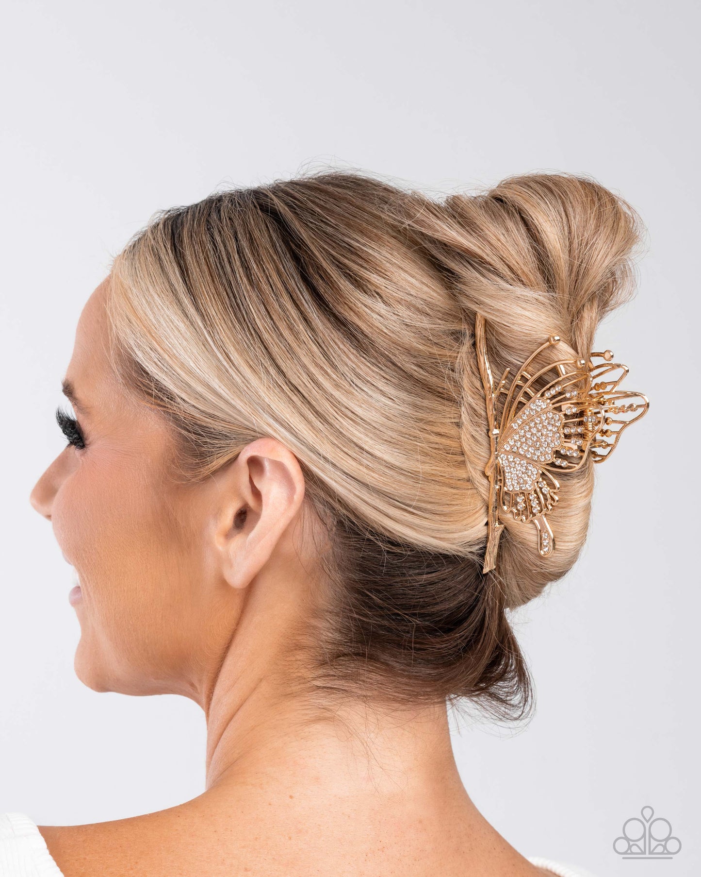 A Finishing Touch Layered Landing - Gold Hair Clip
