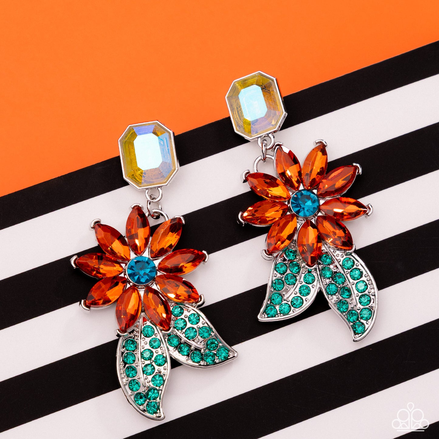 A Finishing Touch Momentous Majesty - Orange Earrings