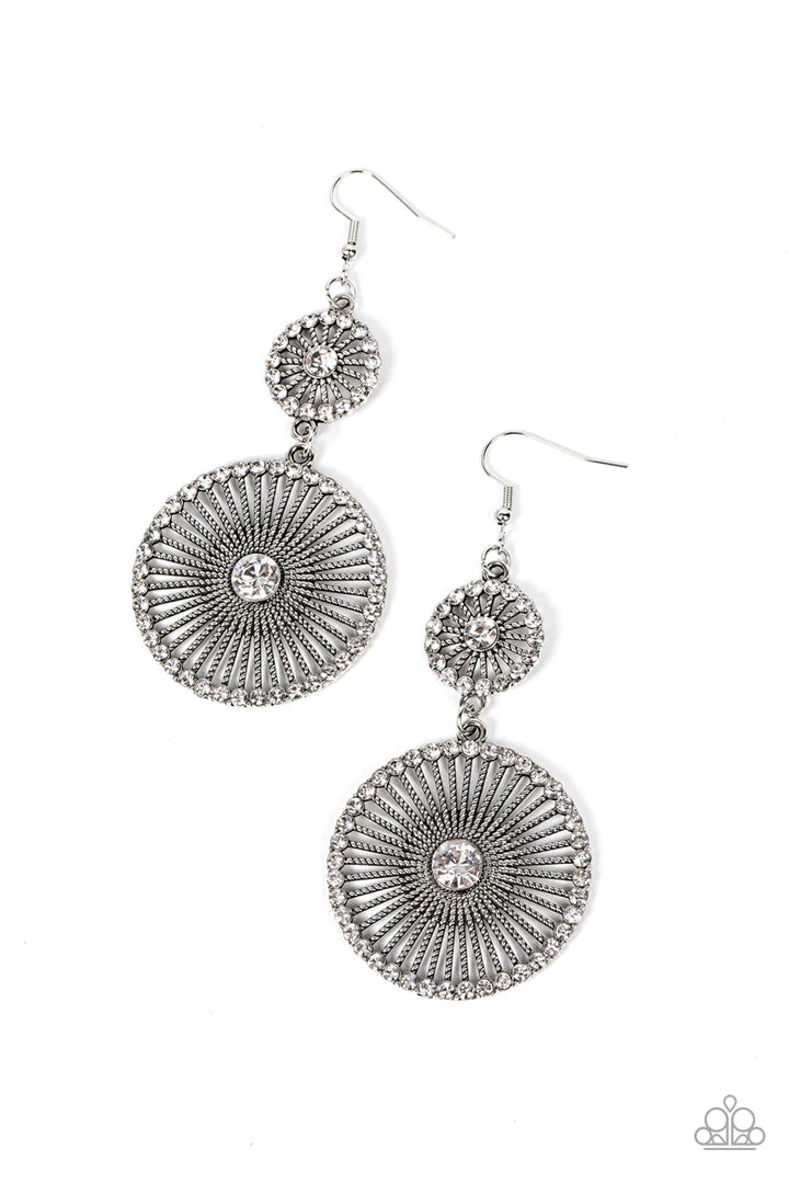 A Finishing Touch Bring Down The Wheelhouse - White Earring