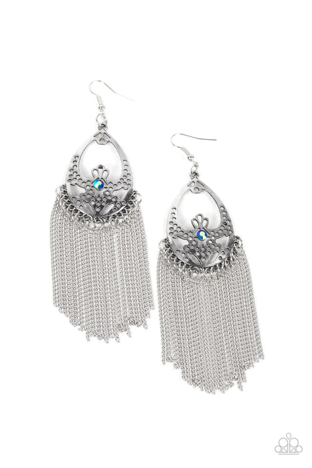 A Finishing Touch Castle Cottage - Blue Earring