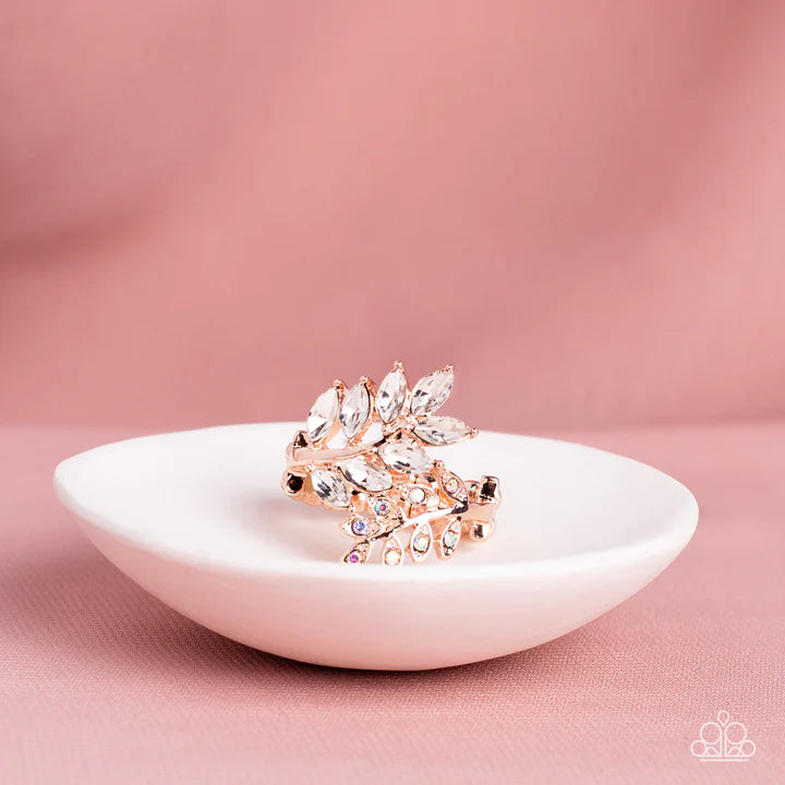 A Finishing Touch Glowing Gardenista - Rose Gold Ring