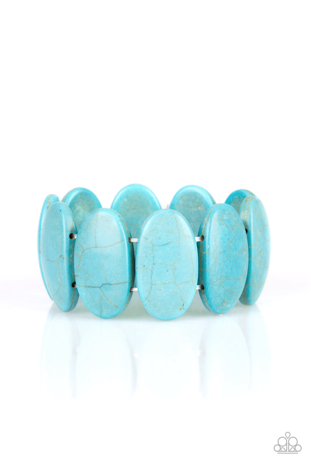 Paparazzi Dramatically Nomadic - Blue Bracelet - A Finishing Touch
