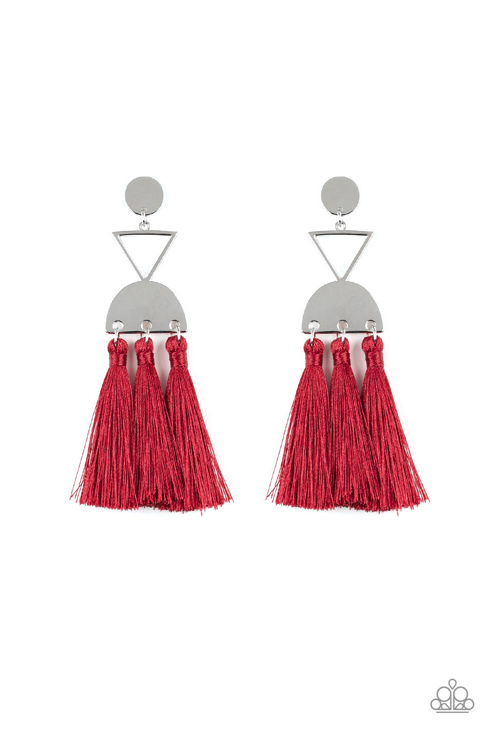Paparazzi Tassel Trippin - Red - A Finishing Touch