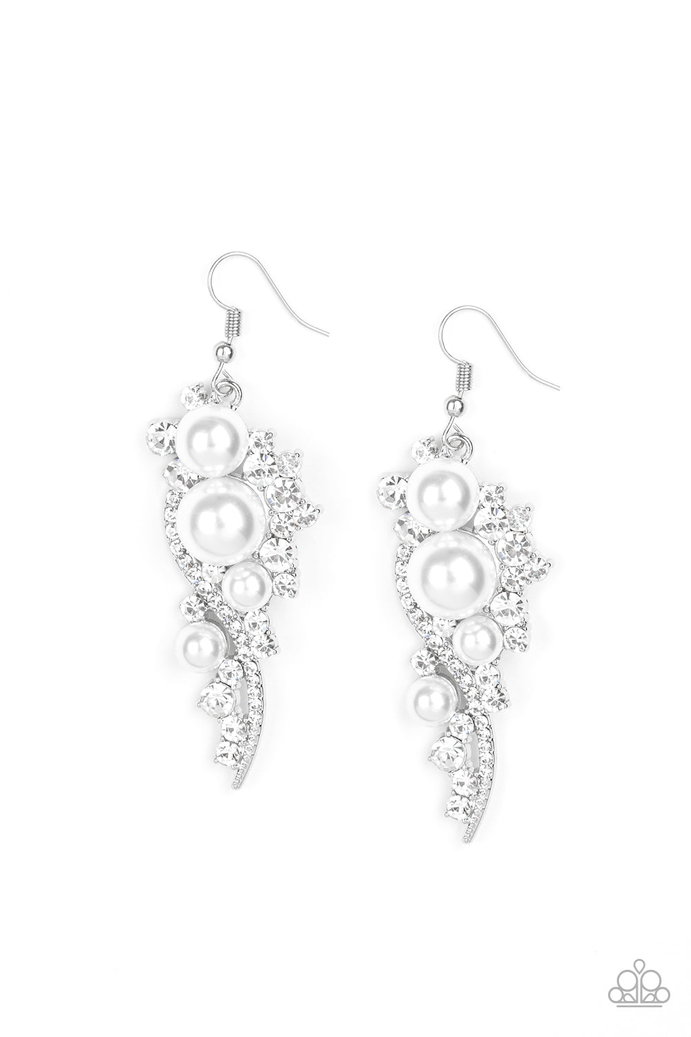 Paparazzi High-End Elegance - White - 2020 Empower Me Pink Exclusive - A Finishing Touch
