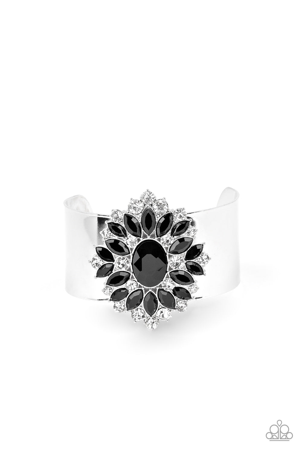 Paparazzi The Fashionmonger - Black Bracelet - A Finishing Touch