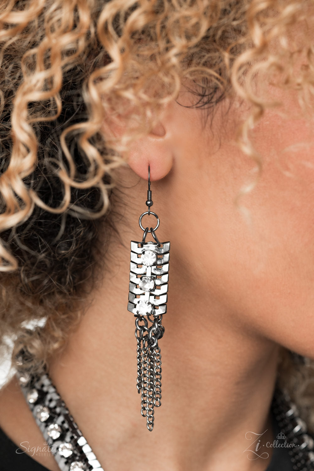 Paparazzi The Alex - 2020 Zi Collection Gunmetal Necklace - A Finishing Touch