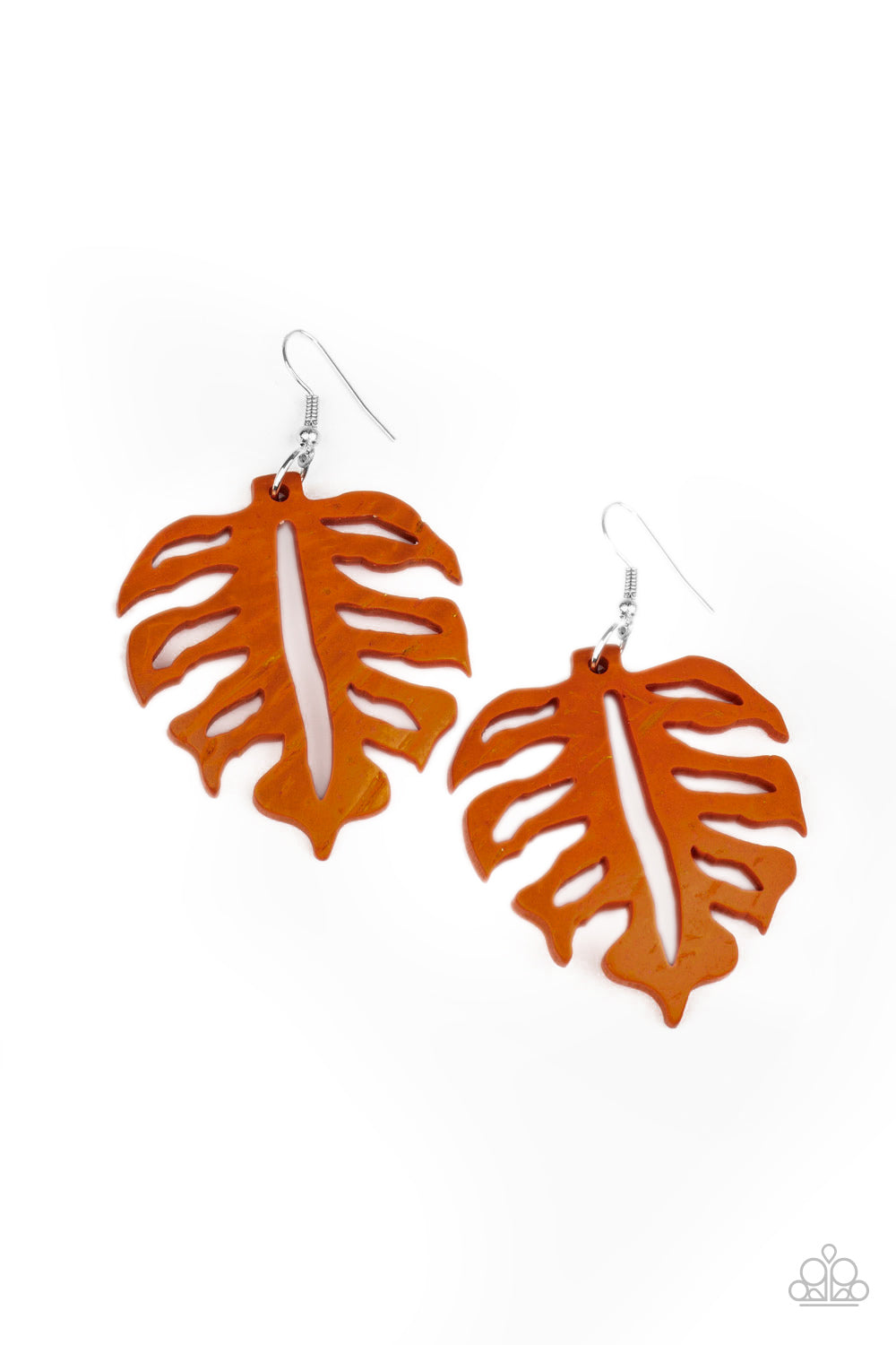 Paparazzi Shake Your PALMS PALMS - Orange Earrings - A Finishing Touch