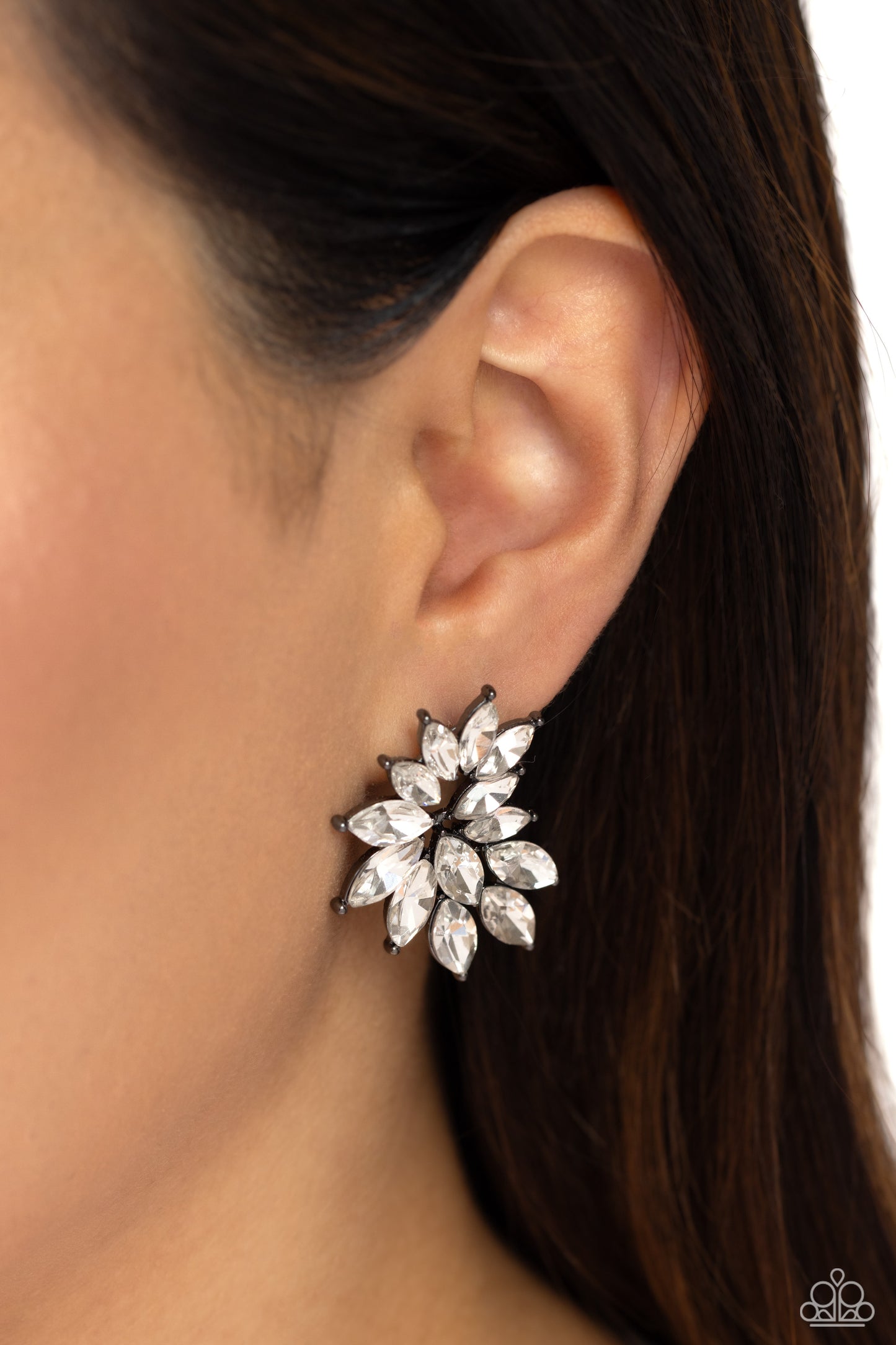 A Finishing Touch Fire Hazard - Black Earrings