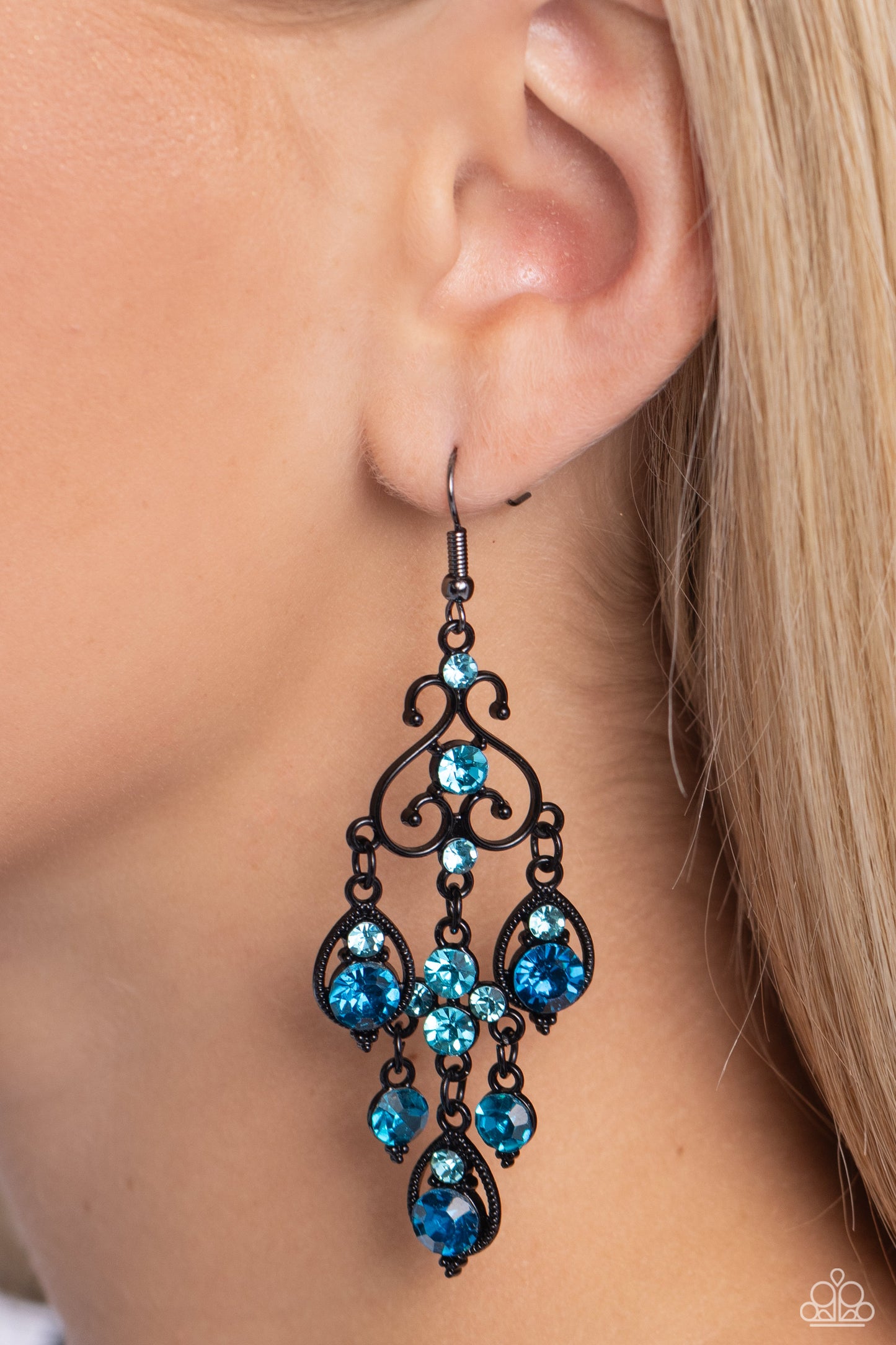 A Finishing Touch Regal Renovation - Blue Earrings