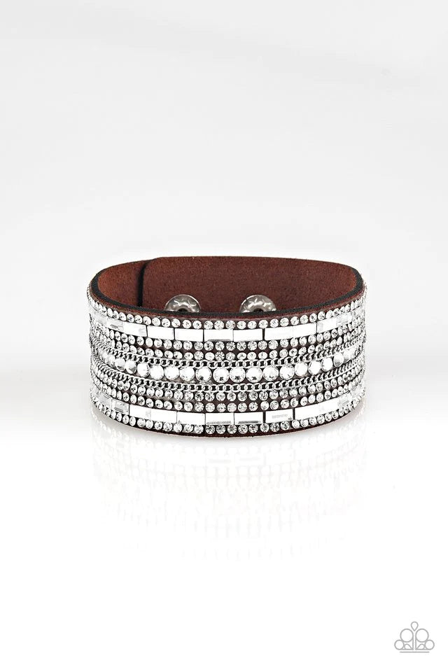 A Finishing Touch Rebel Radiance - Brown Bracelet