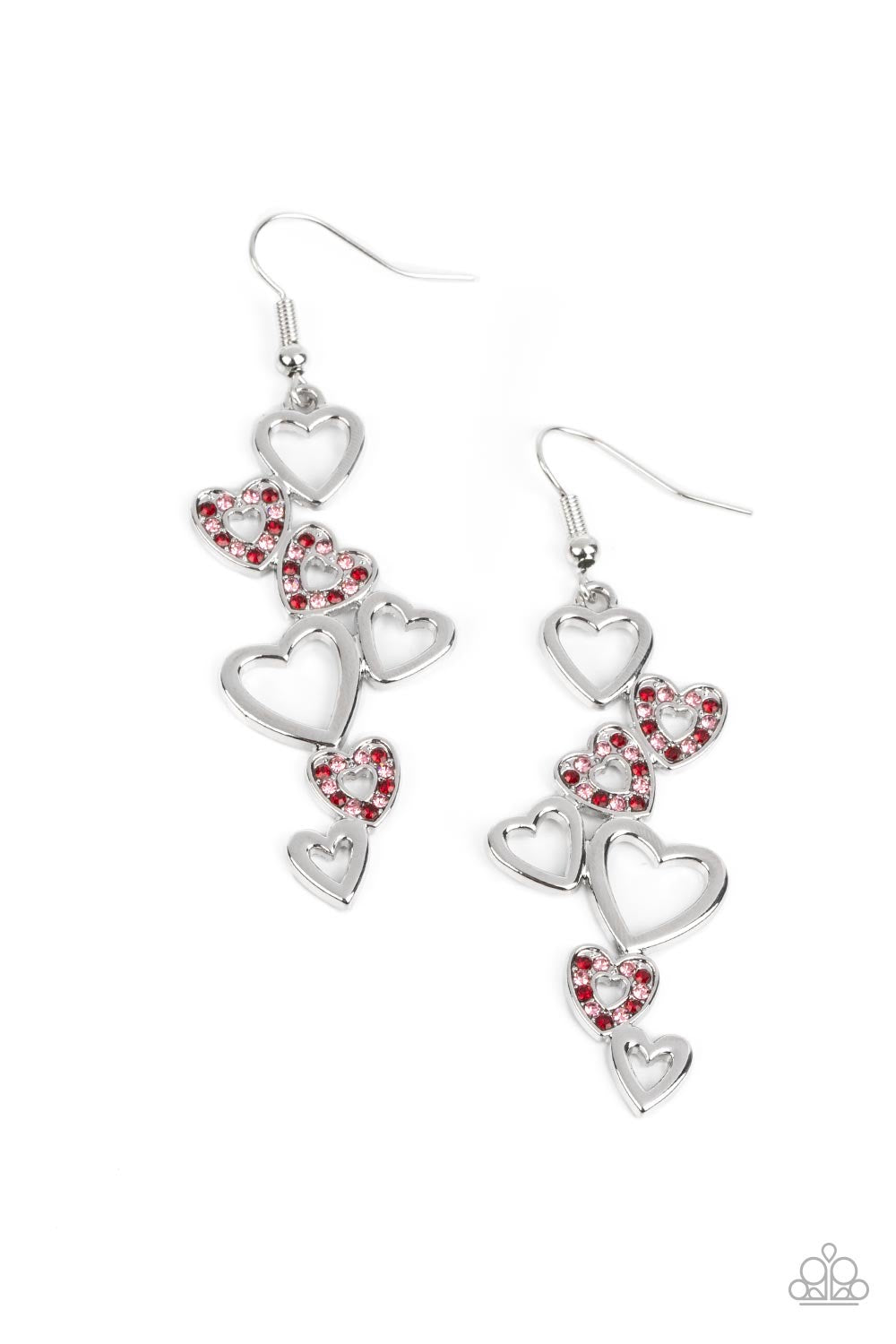 Paparazzi Sweetheart Serenade - Multi Earrings -Paparazzi Jewelry Images