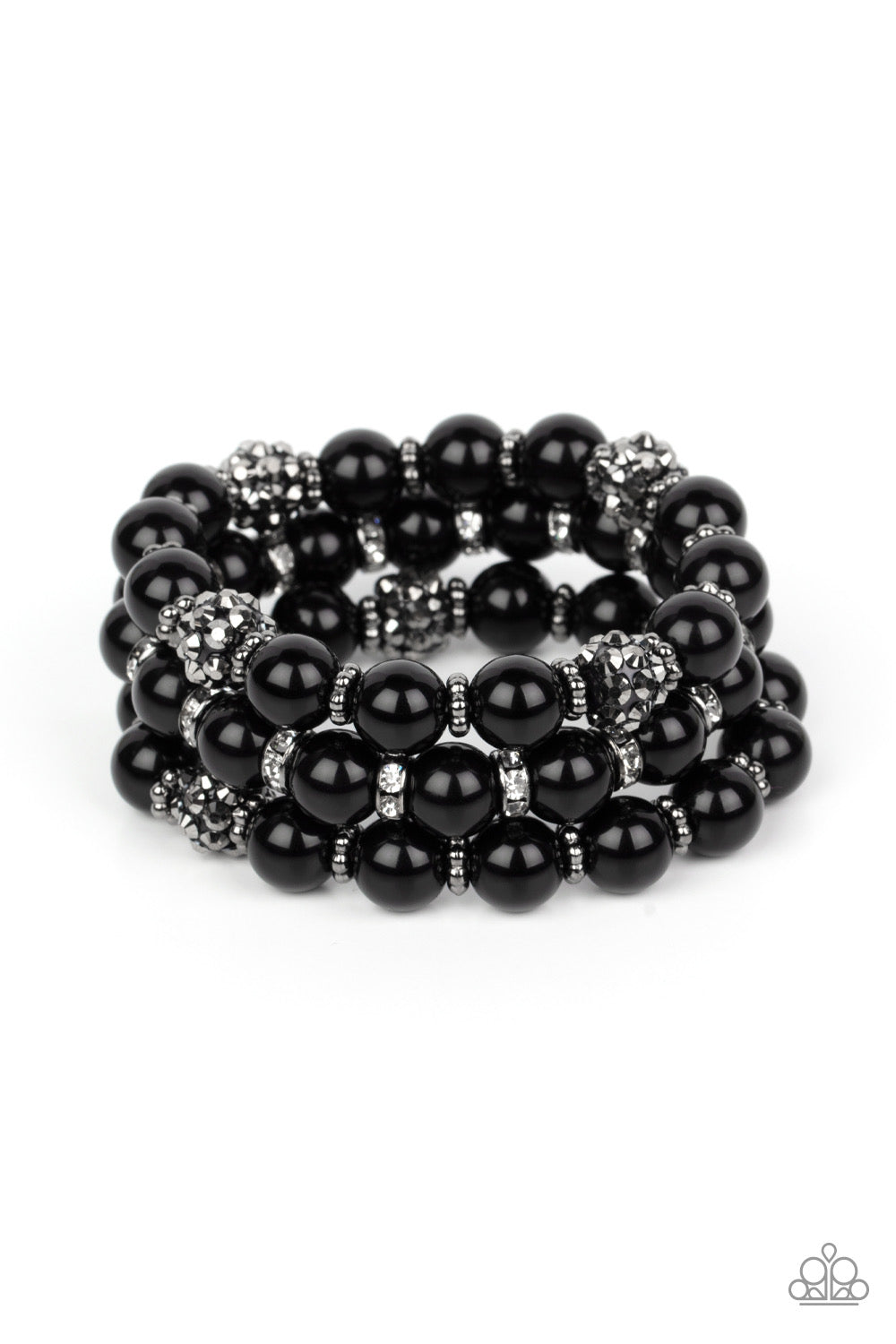A Finishing Touch Poshly Packing - Black Bracelet