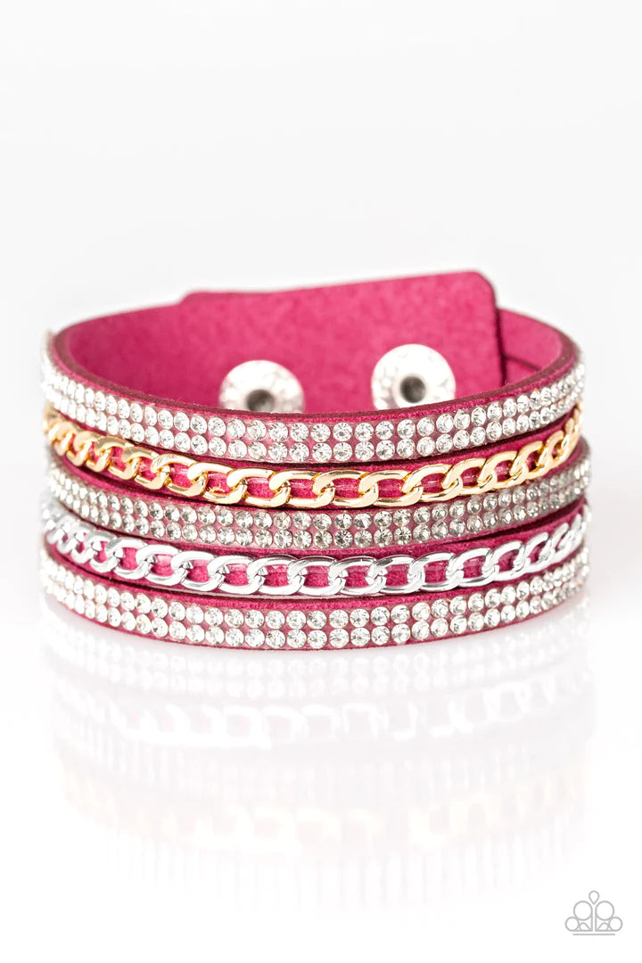 A Finishing Touch Fashion Fiend - Pink Urban Bracelet