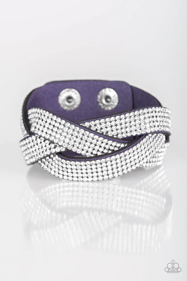 A Finishing Touch Nice Girls Finish Last - Blue Bracelet