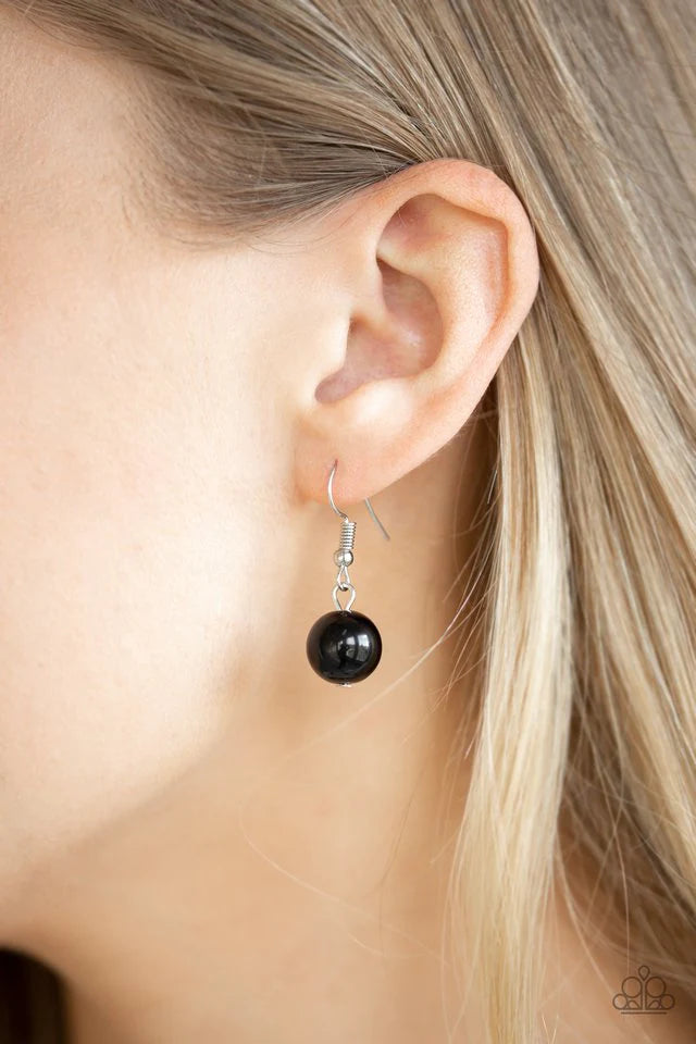 A Finishing Touch Pleasant Promenade - Black Necklace
