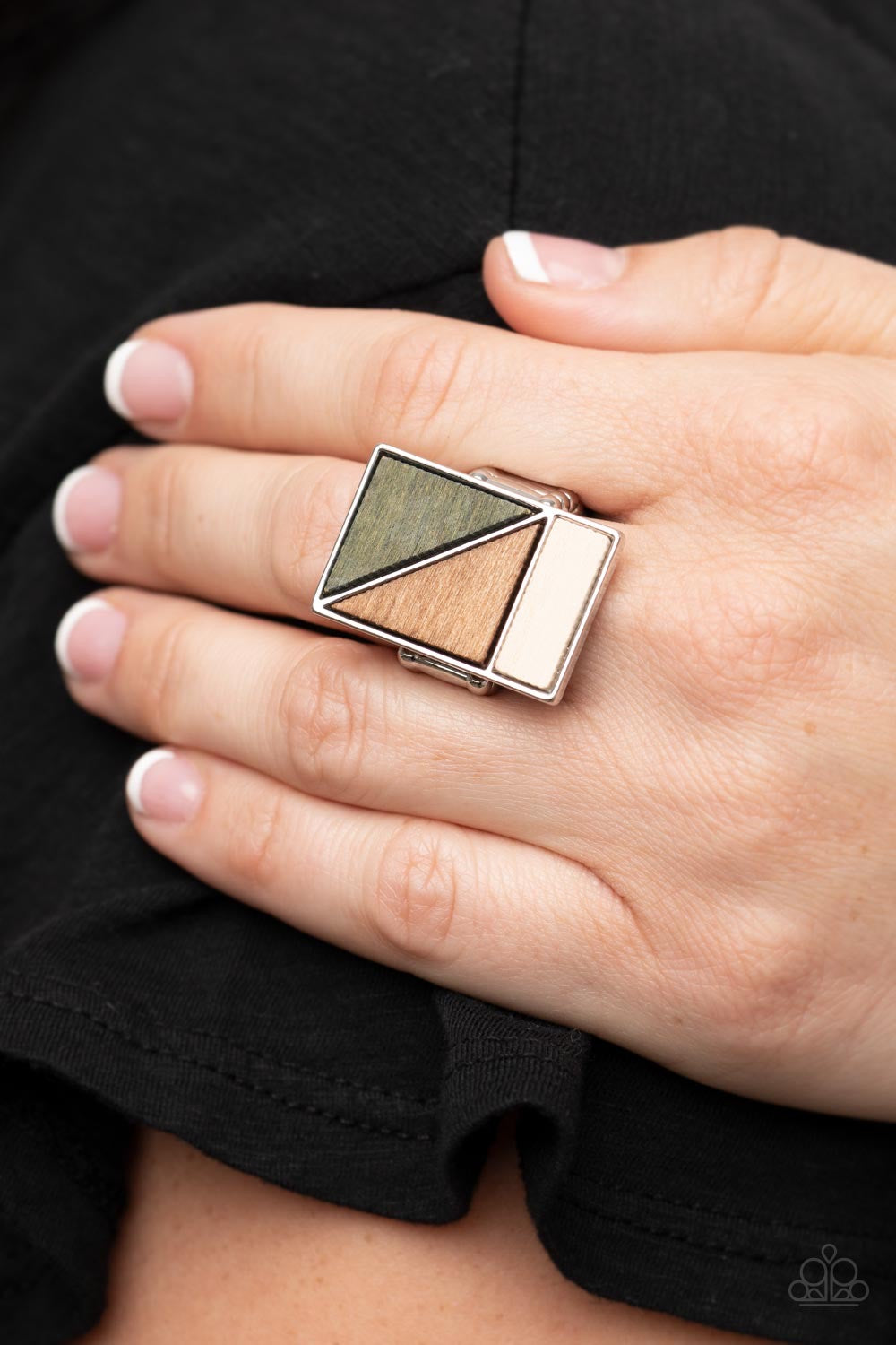 A Finishing Touch Happily EVERGREEN After - Green Ring