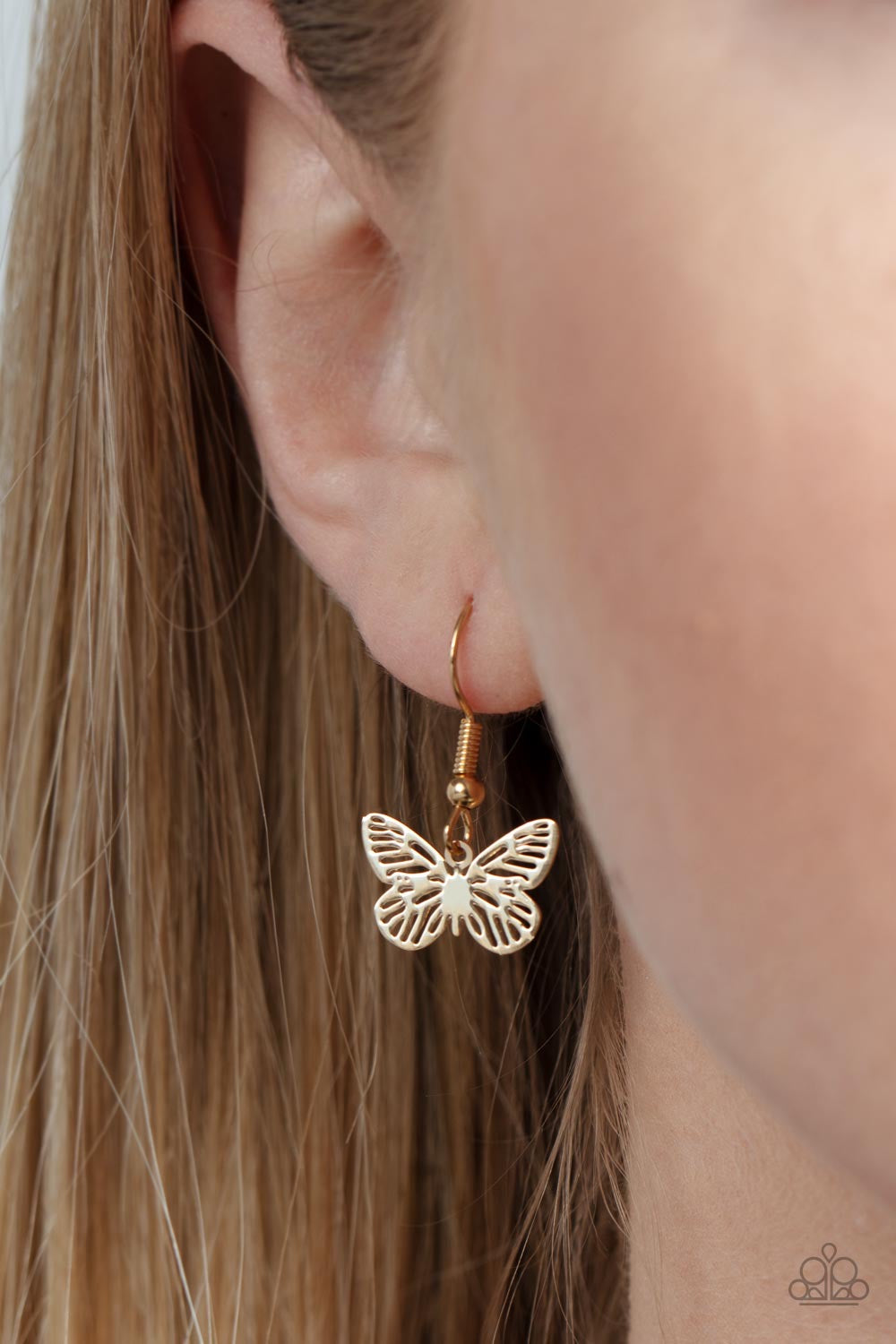 A Finishing Touch High-Flying Fashion - Butterfly Multi Necklace
