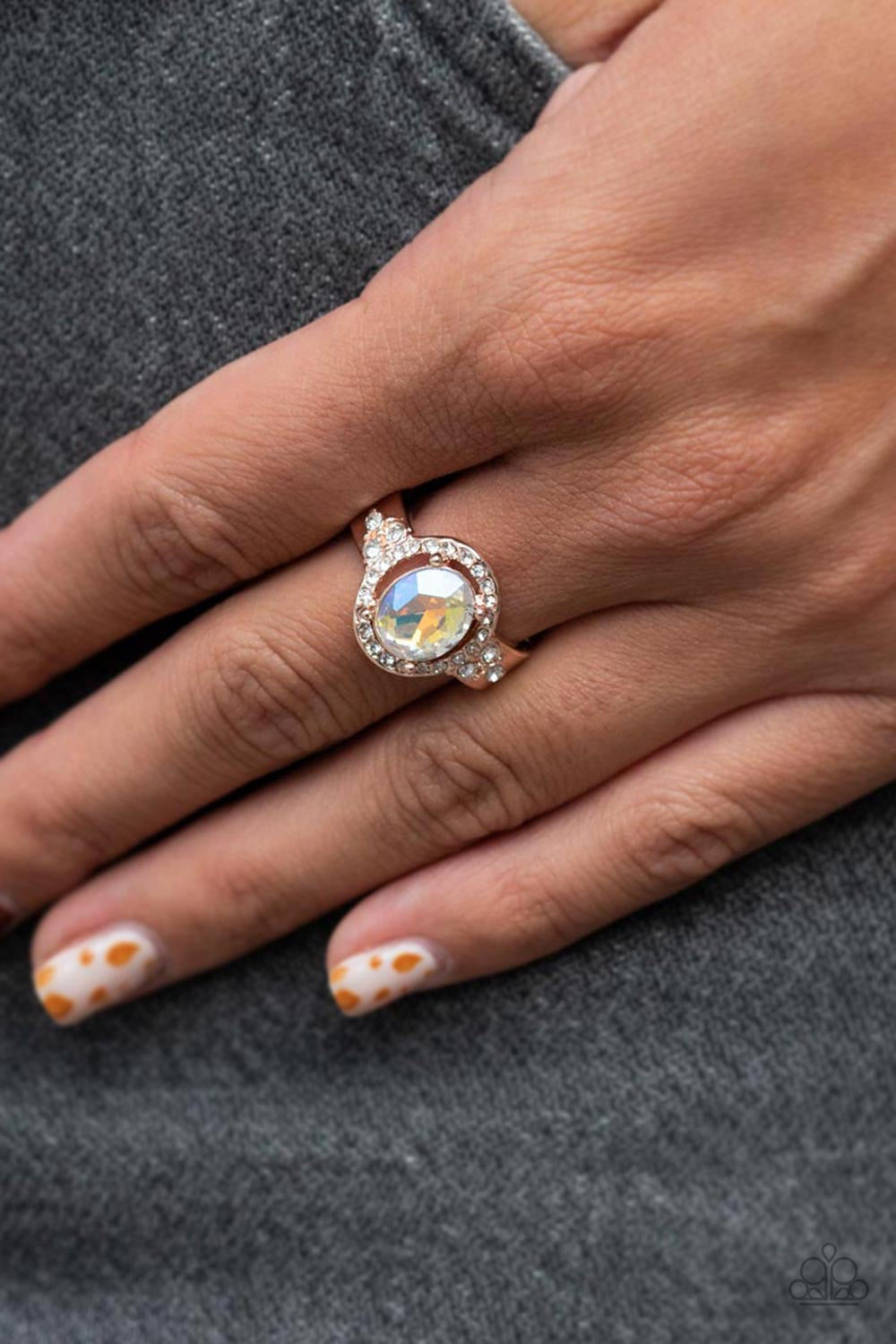 A Finishing Touch Dazzling I Dos - Rose Gold Ring