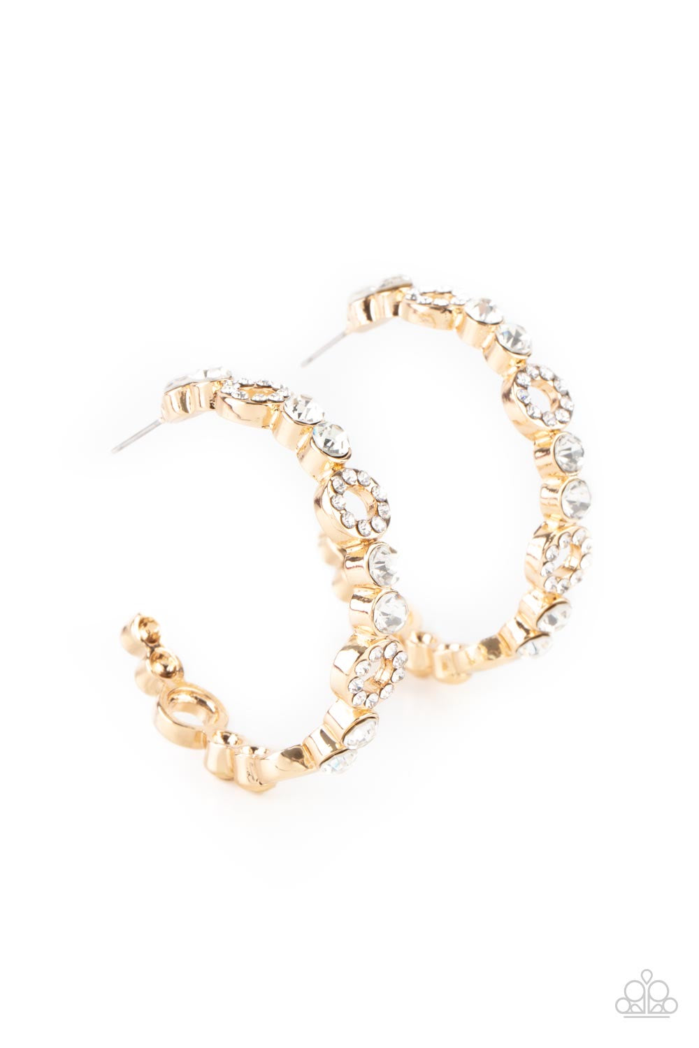 A Finishing Touch Swoon-Worthy Sparkle - Gold Earrings