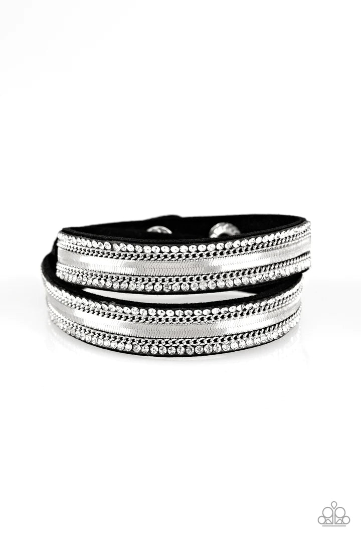 A Finishing Touch Rocker Rivalry - Black Bracelet