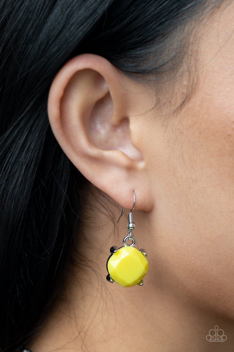 A Finishing Touch Prismatic Prima Donna - Yellow Necklace