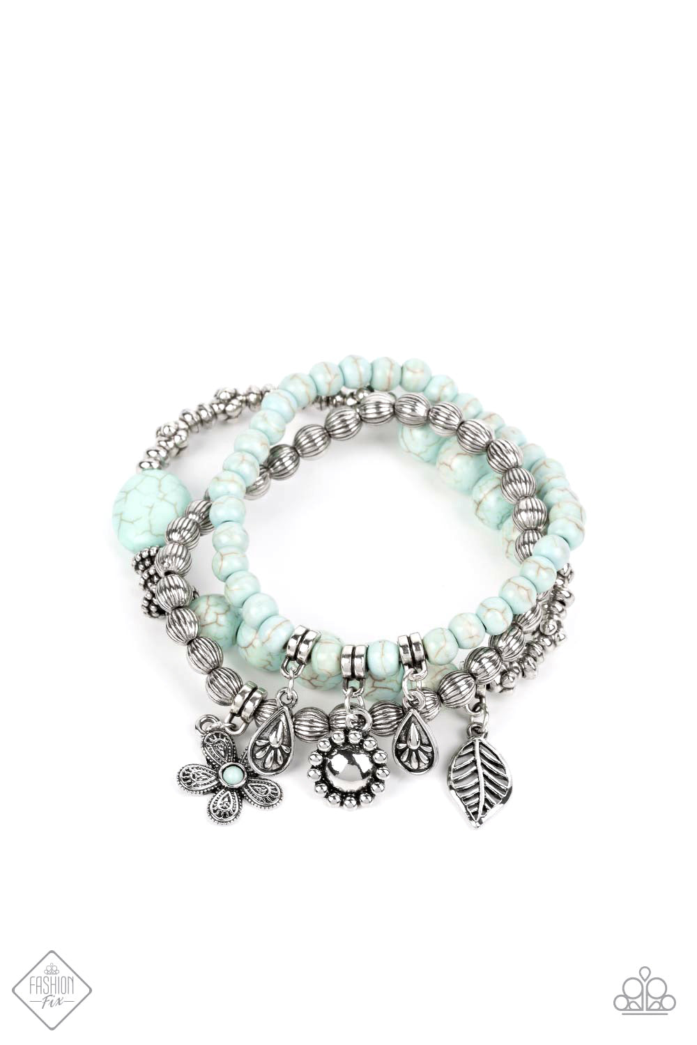 A Finishing Touch Individual Inflorescence - Blue Bracelet - November 2022-Fashion Fix