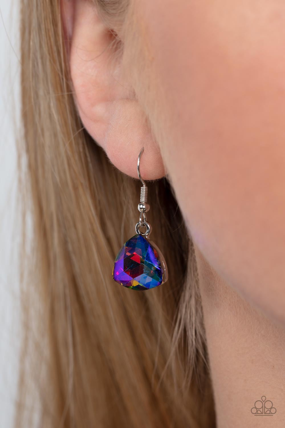 Paparazzi Dreamy Drama - Blue Necklace- Paparazzi Jewelry 2023 Empower Me Pink Exclusive