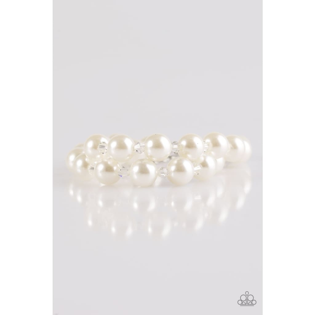 Paparazzi BALLROOM and Board - White - A Finishing Touch