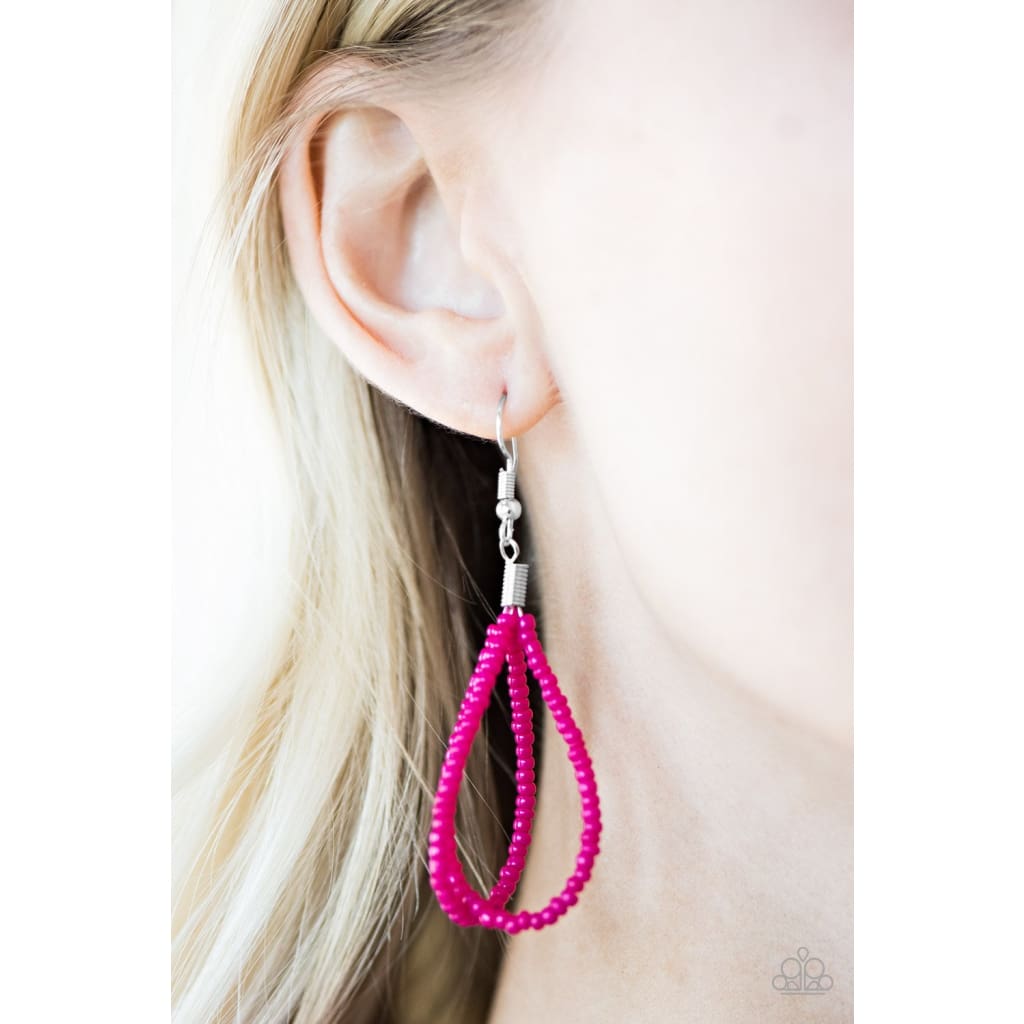 Paparazzi Brazilian Brilliance - Pink Necklace - A Finishing Touch