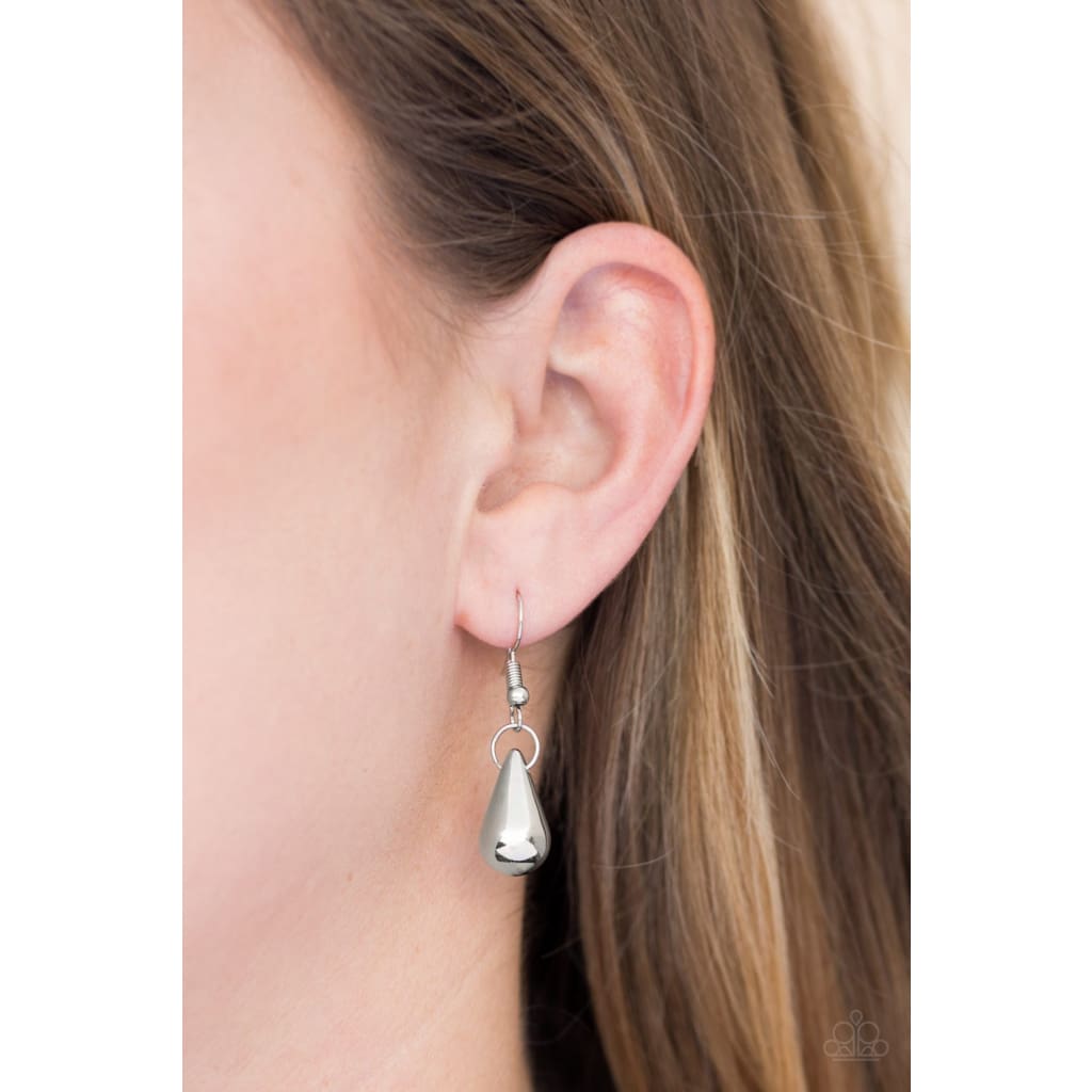 Paparazzi Dont Forget To BOSS! - Silver Necklace - A Finishing Touch