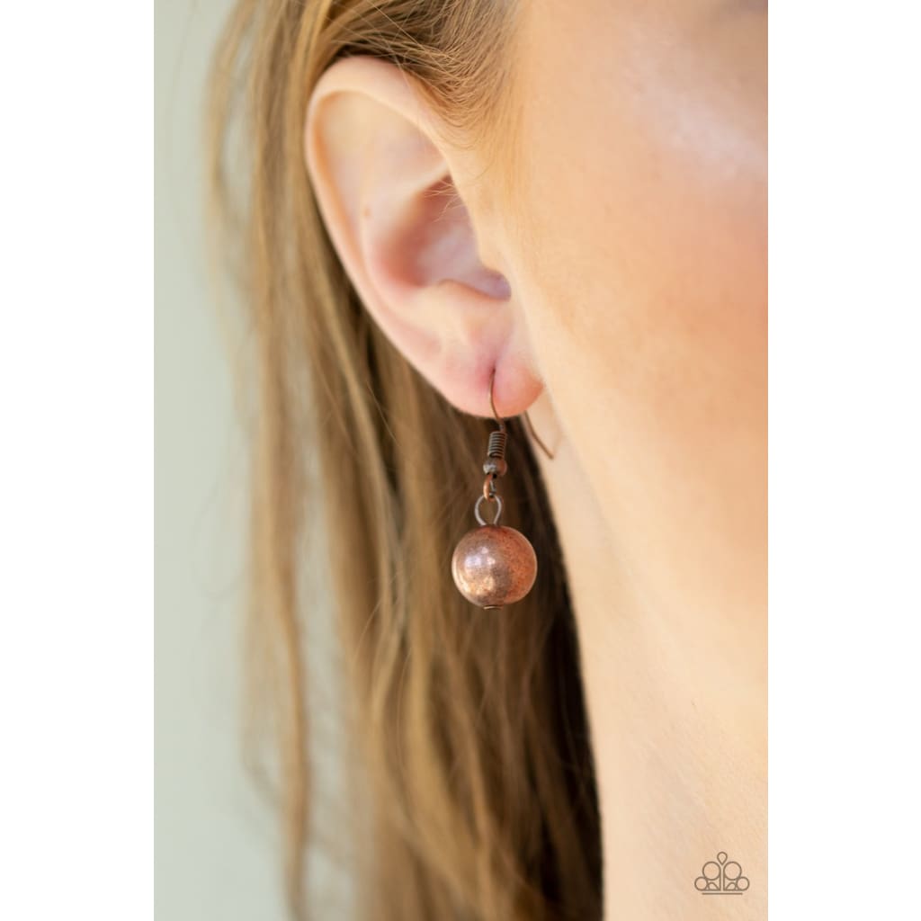 Paparazzi Living Up To Reputation - Copper - A Finishing Touch