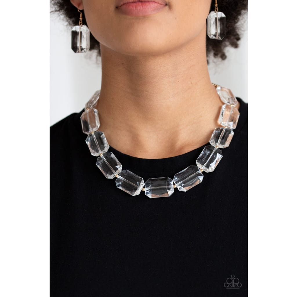 Paparazzi The ICE President - Gold - A Finishing Touch