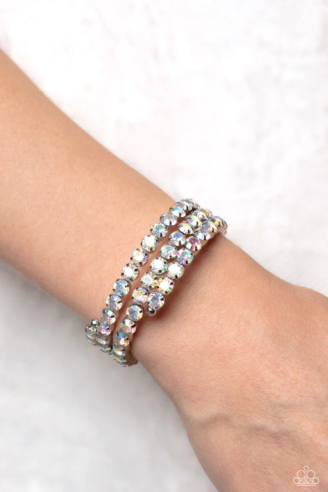 Gimme The Glitz - Coil Bracelet - 4 Piece Set Paparazzi jewelry image