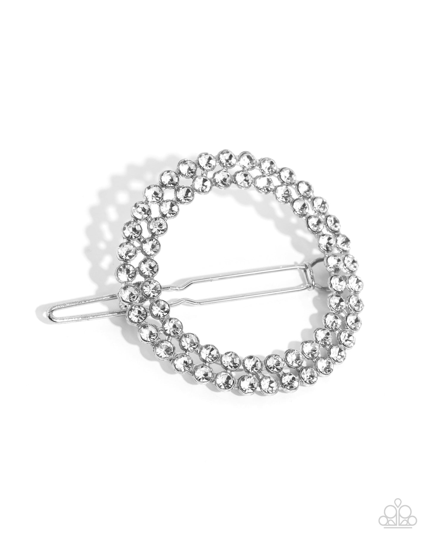 Paparazzi Inner CIRCLET - White Barrette