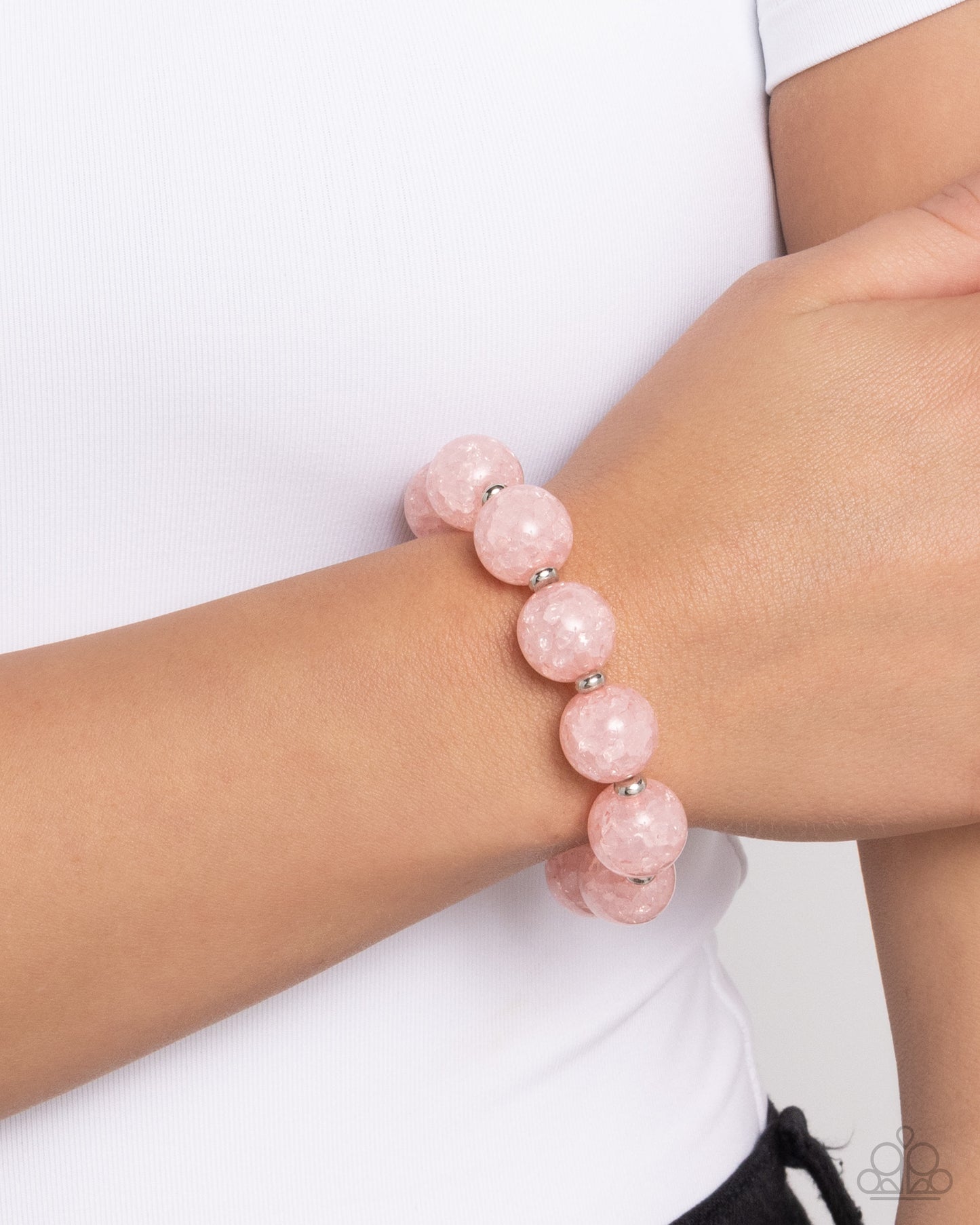 Paparazzi Arctic Affluence - Pink Bracelet