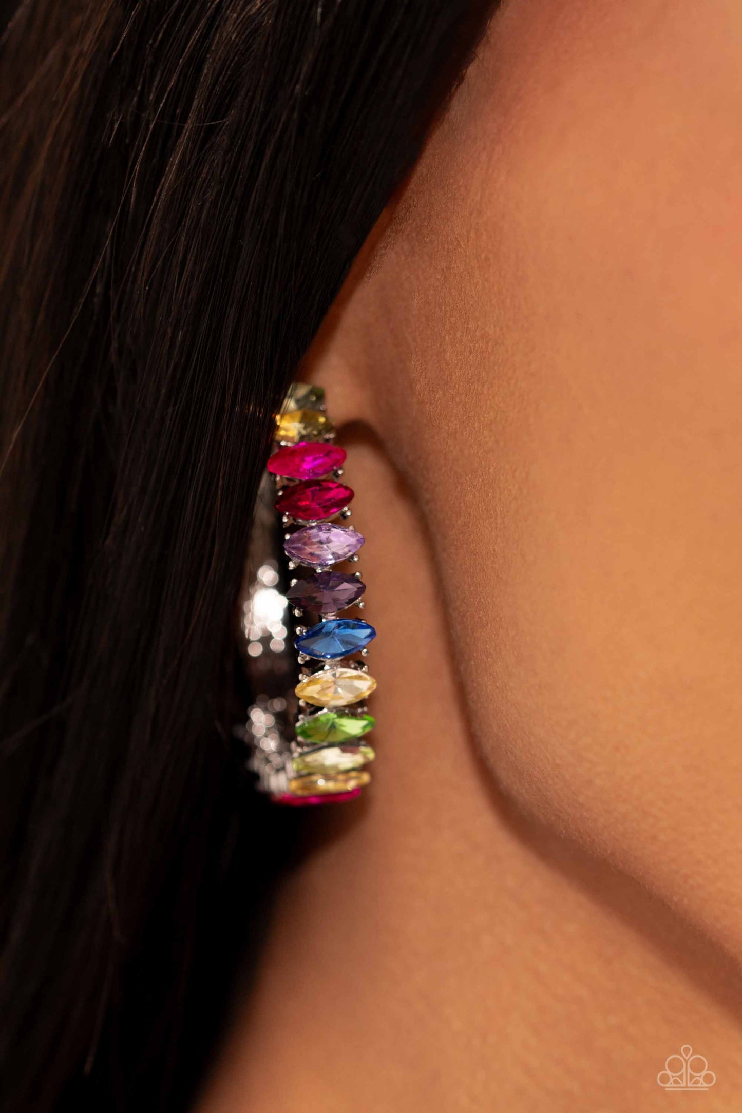 Paparazzi Rainbow Range - Multi Earring - Life of the Party - November 2023